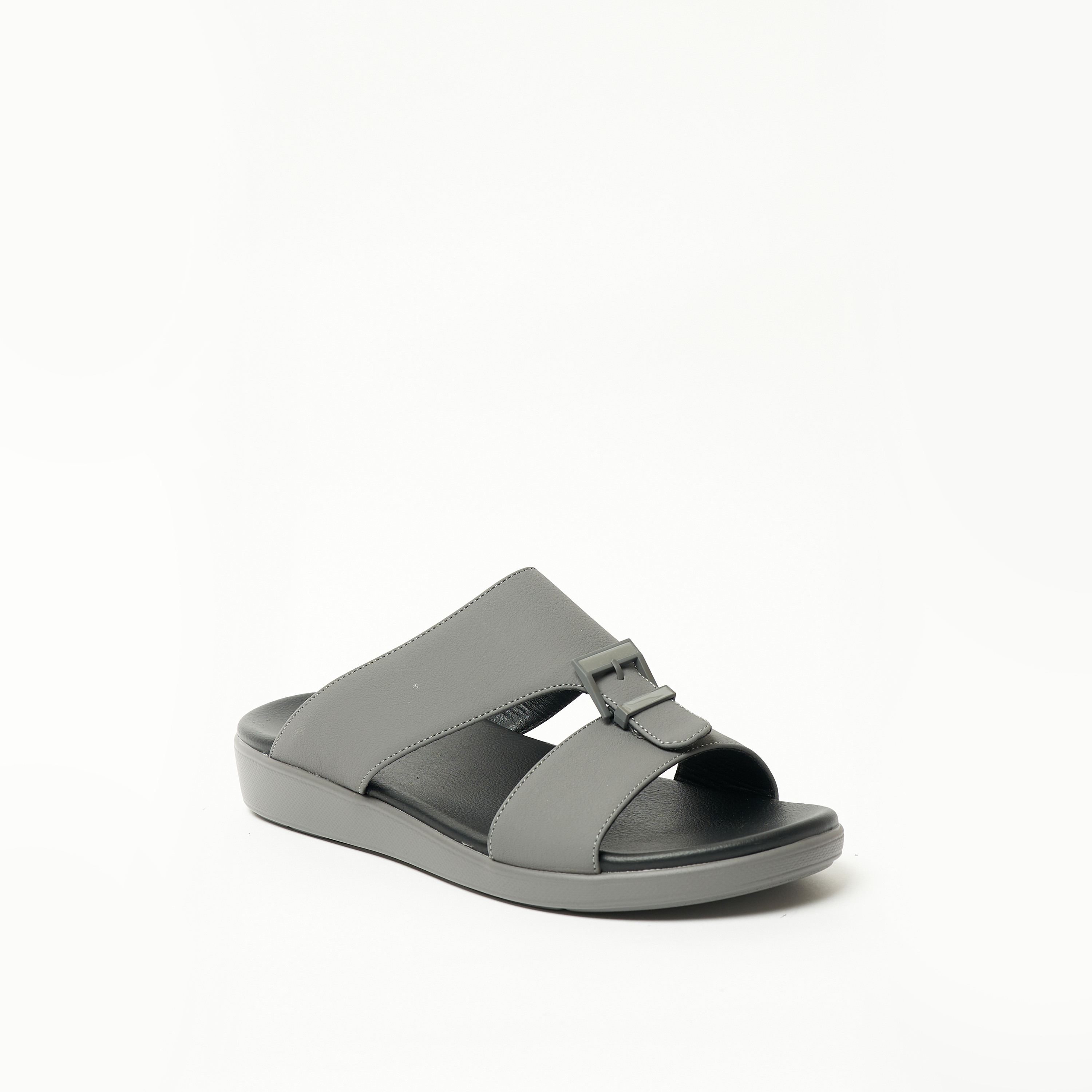جيومني- صندل يمايا سهل الارتداء للرجال | 8075-10-Dk Grey-men-shoes-sandals-image-1