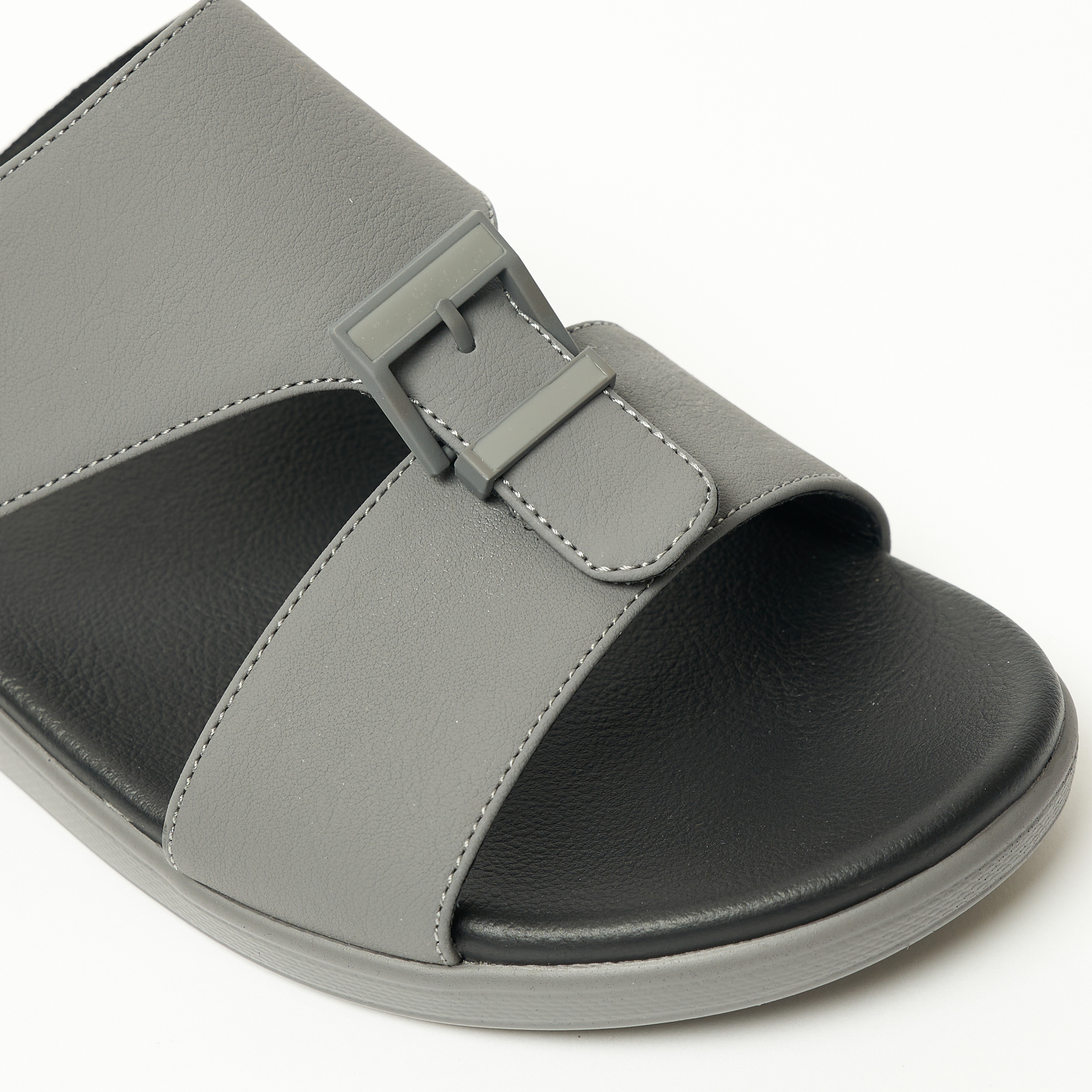 جيومني- صندل يمايا سهل الارتداء للرجال | 8075-10-Dk Grey-men-shoes-sandals-image-4