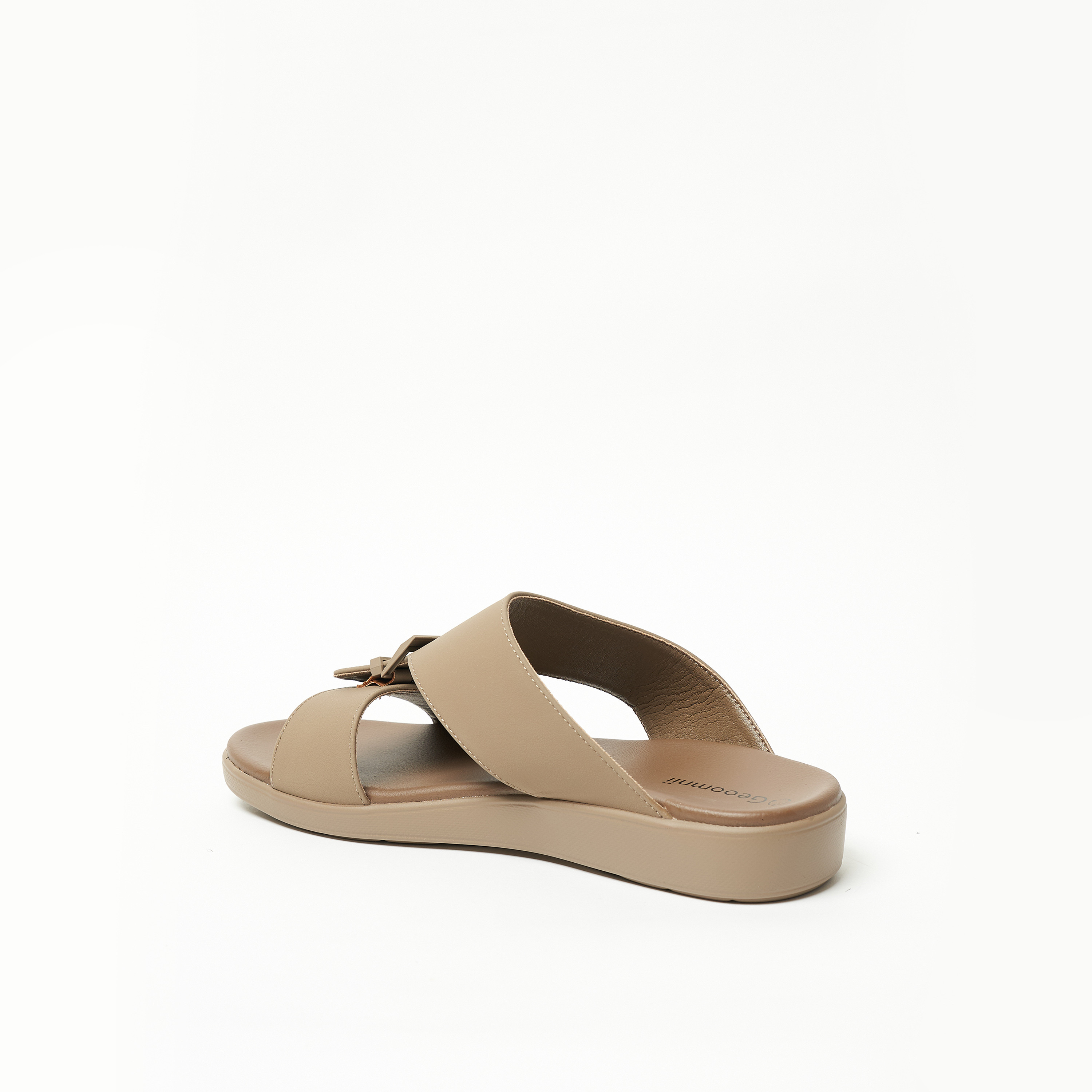 جيومني- صندل فيهان سهل الارتداء للرجال | 8075-10-Khaki-men-shoes-sandals-image-3