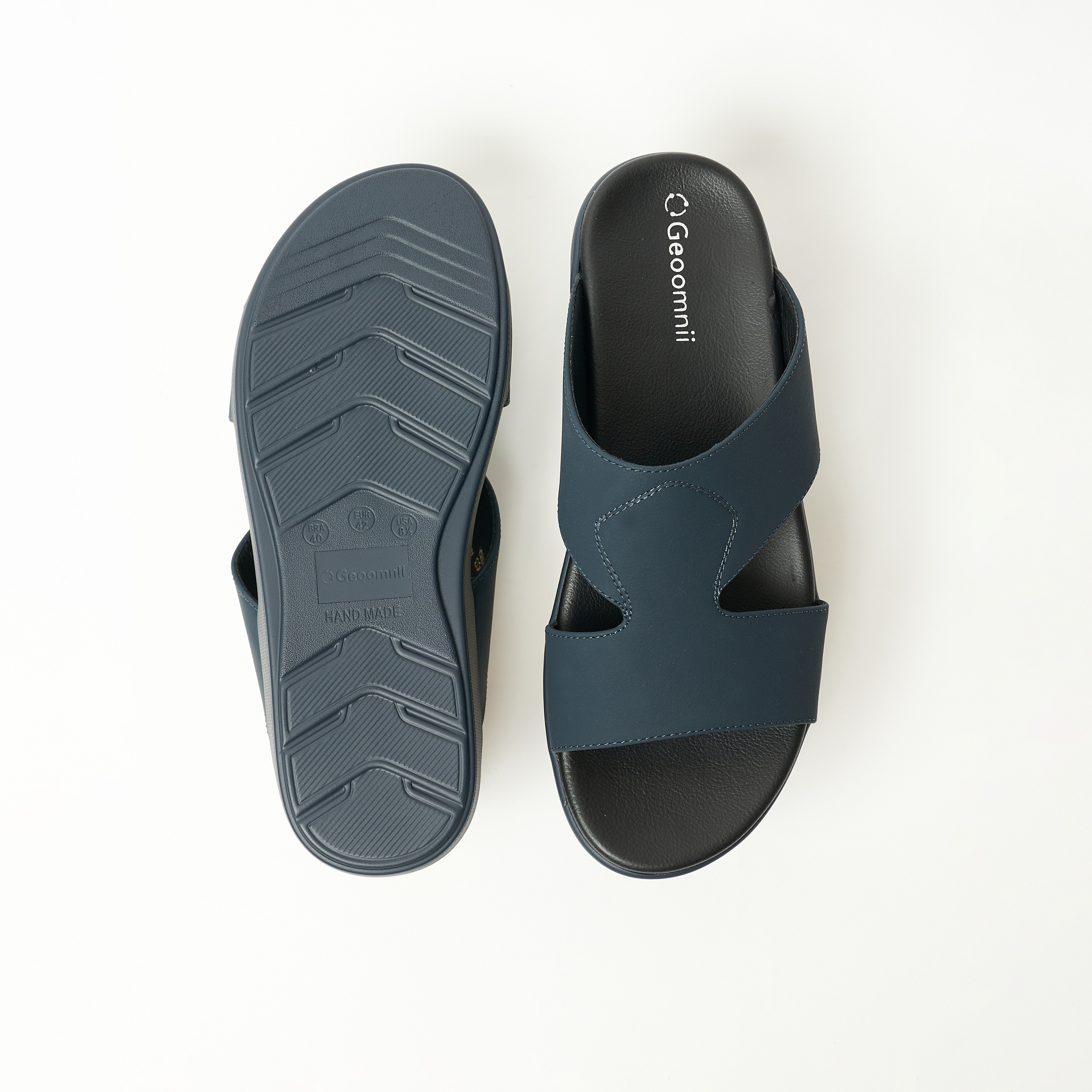 جيومني- صندل هيستر سهل الارتداء للرجال | 8075-6-NAVY-men-shoes-sandals-image-2