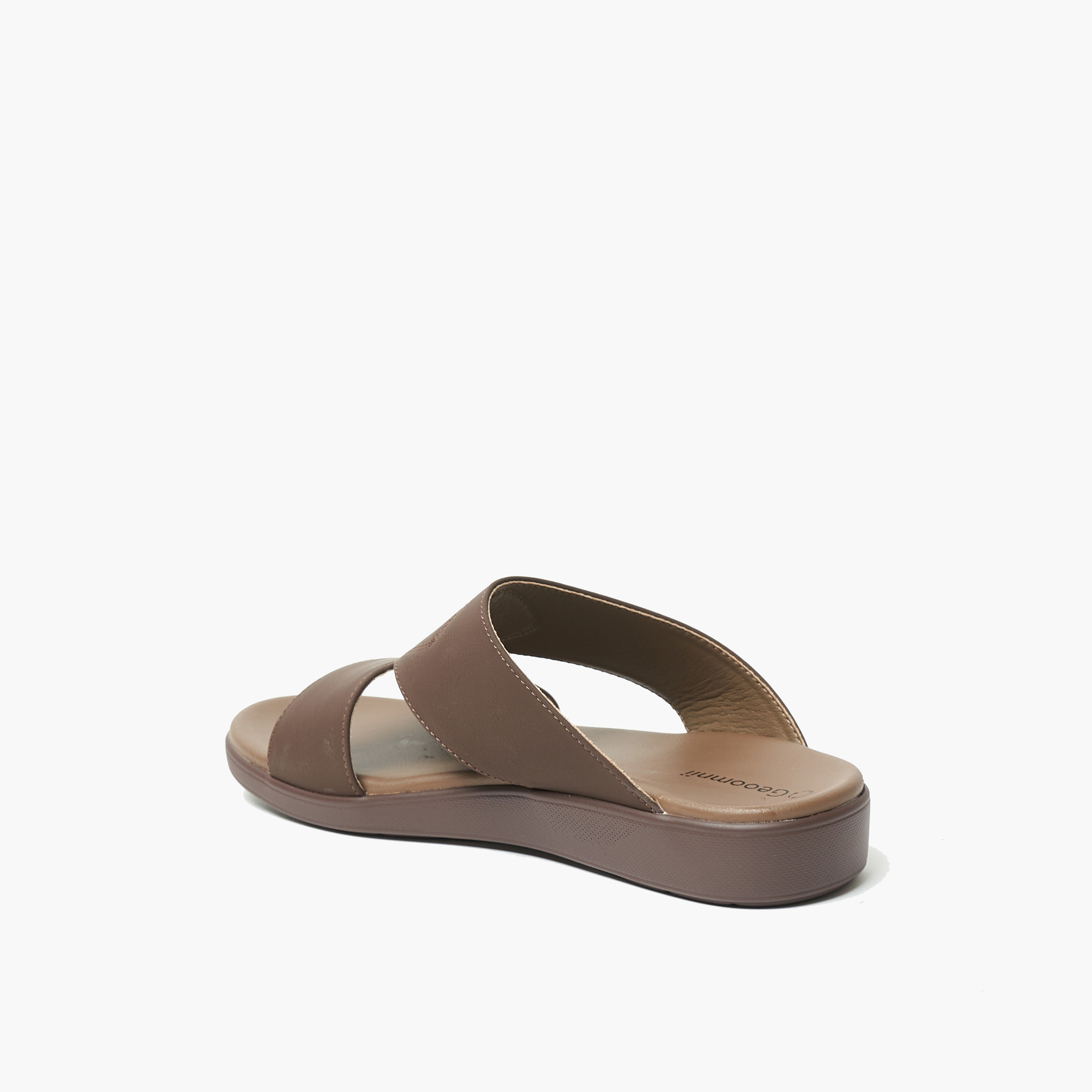 Geoomnii Men's Slip On Kenza Arabic Sandals | 8075-6-COFFEE-men-shoes-sandals-image-5