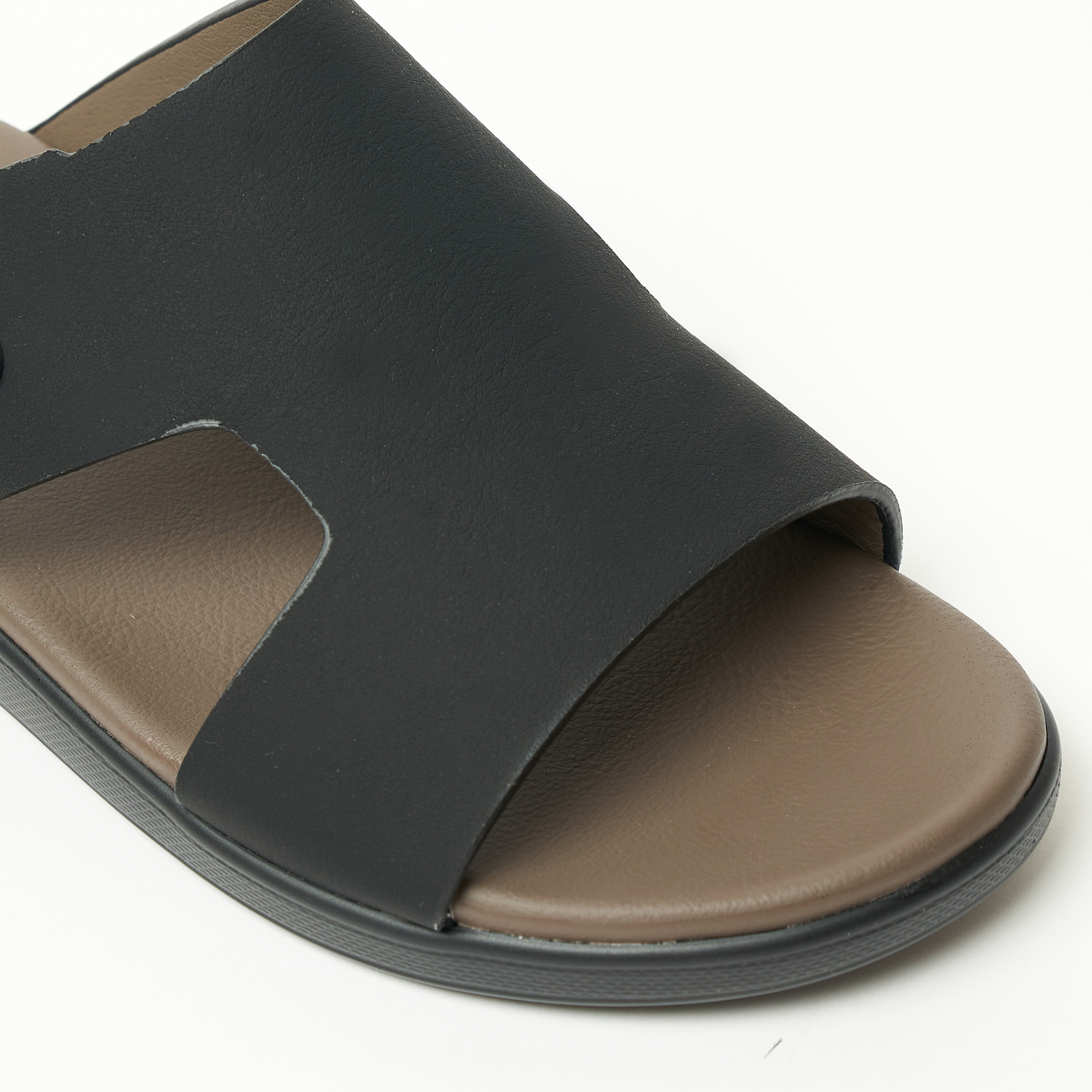 جيومني- صندل زومار سهل الارتداء للرجال | 8075-8-BLACK-men-shoes-sandals-image-4
