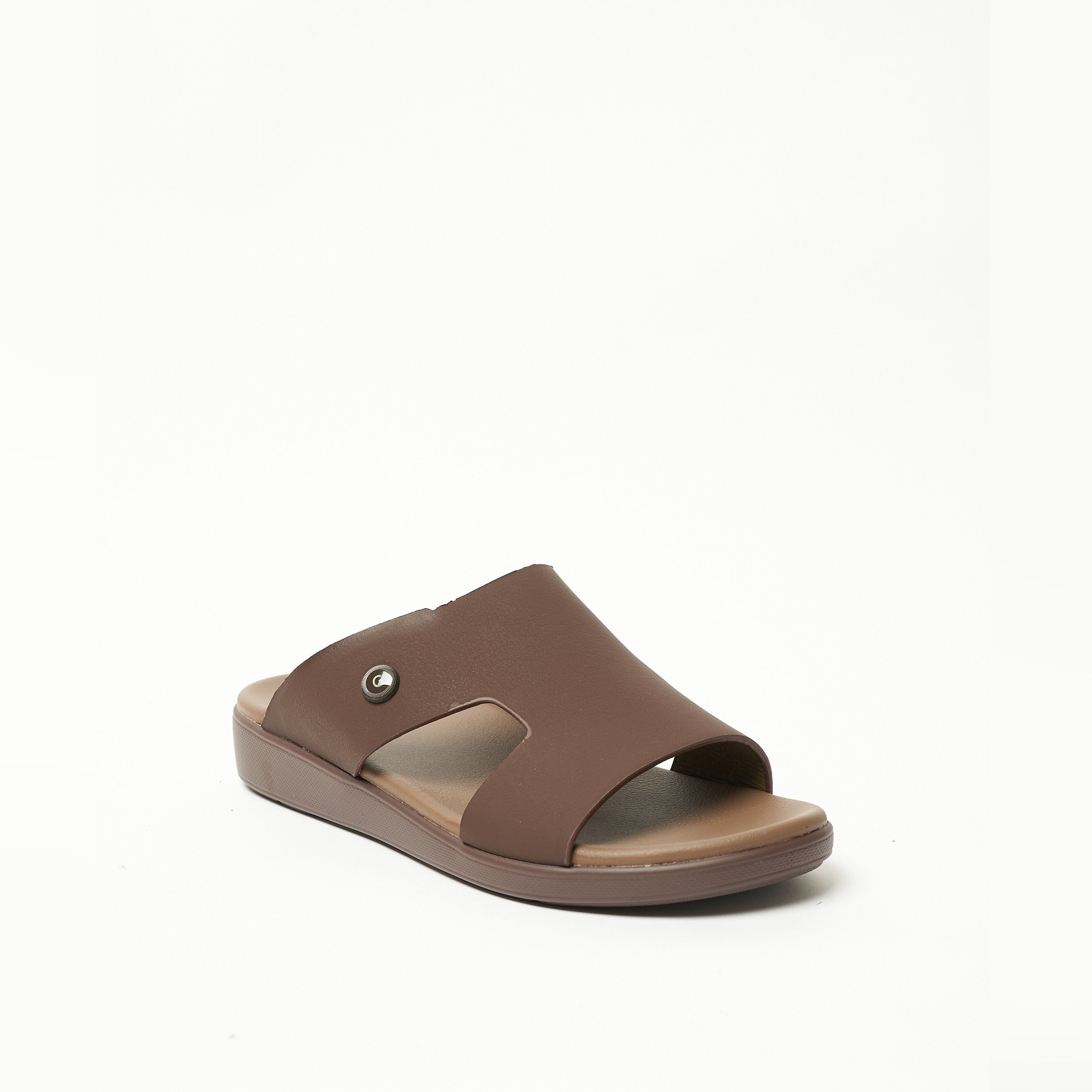 جيومني- صندل وينفايرد سهل الارتداء للرجال | 8075-8-COFFEE-men-shoes-sandals-image-1
