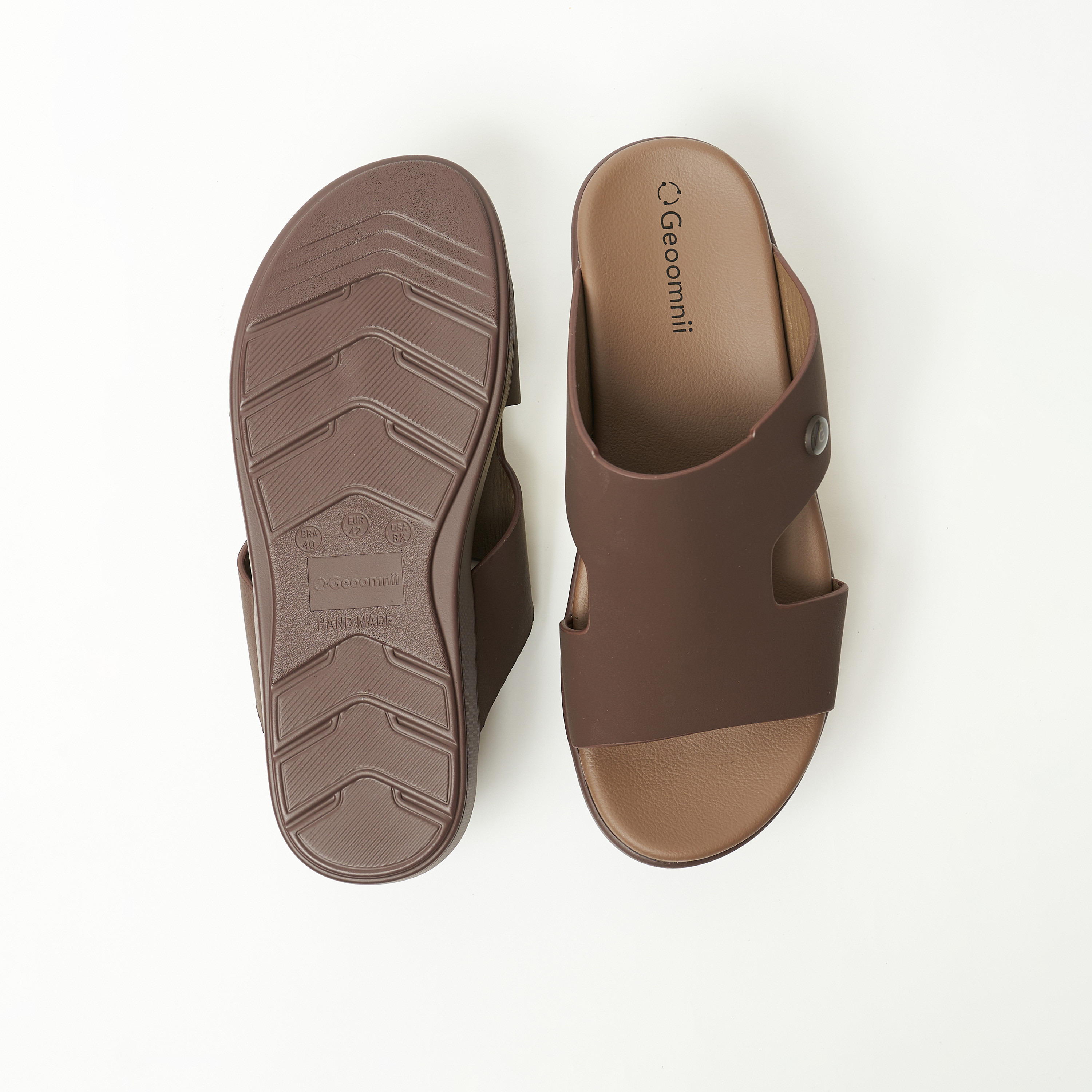 جيومني- صندل وينفايرد سهل الارتداء للرجال | 8075-8-COFFEE-men-shoes-sandals-image-2