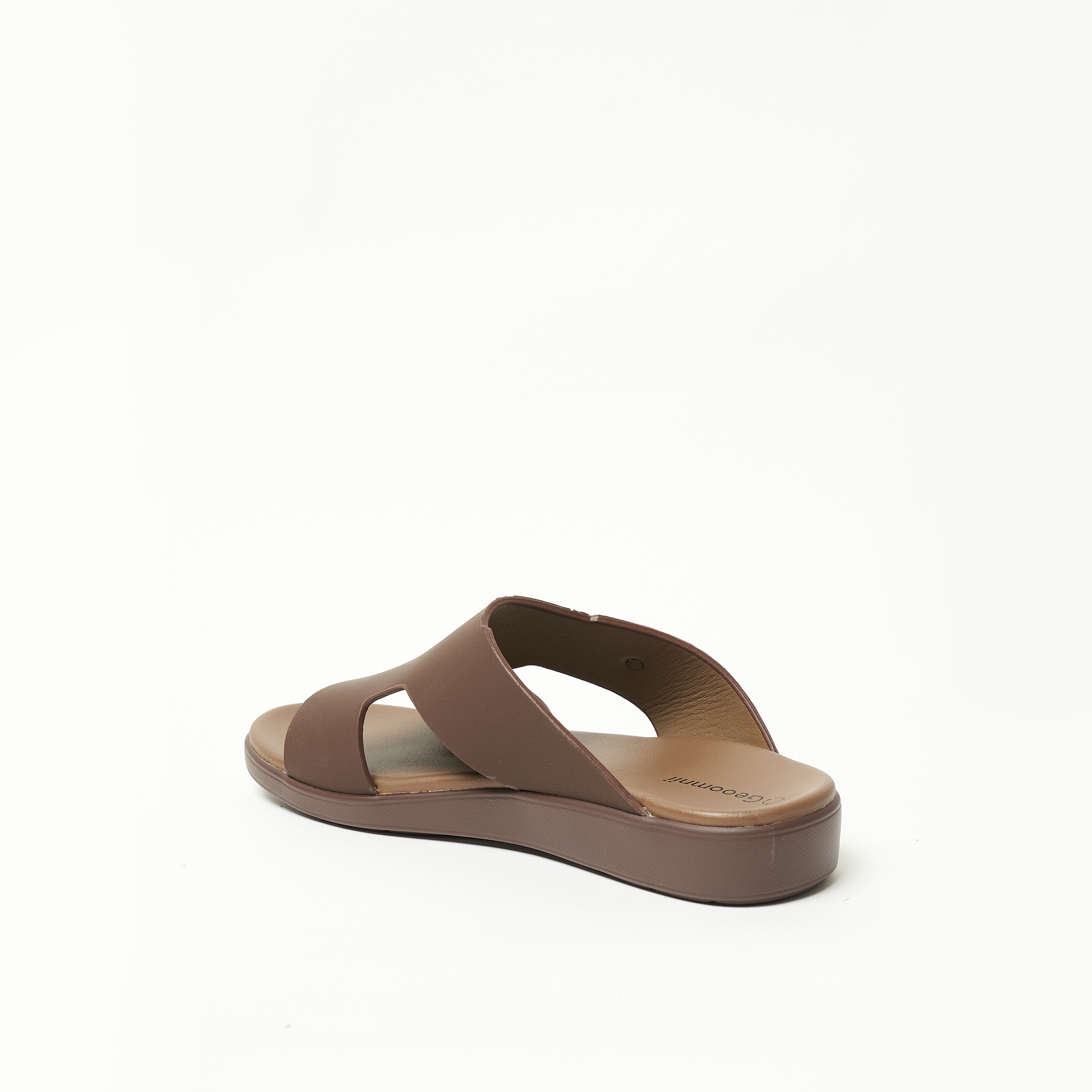 Geoomnii Men's Slip On Winifred Slide Sandals | 8075-8-COFFEE-men-shoes-sandals-image-3