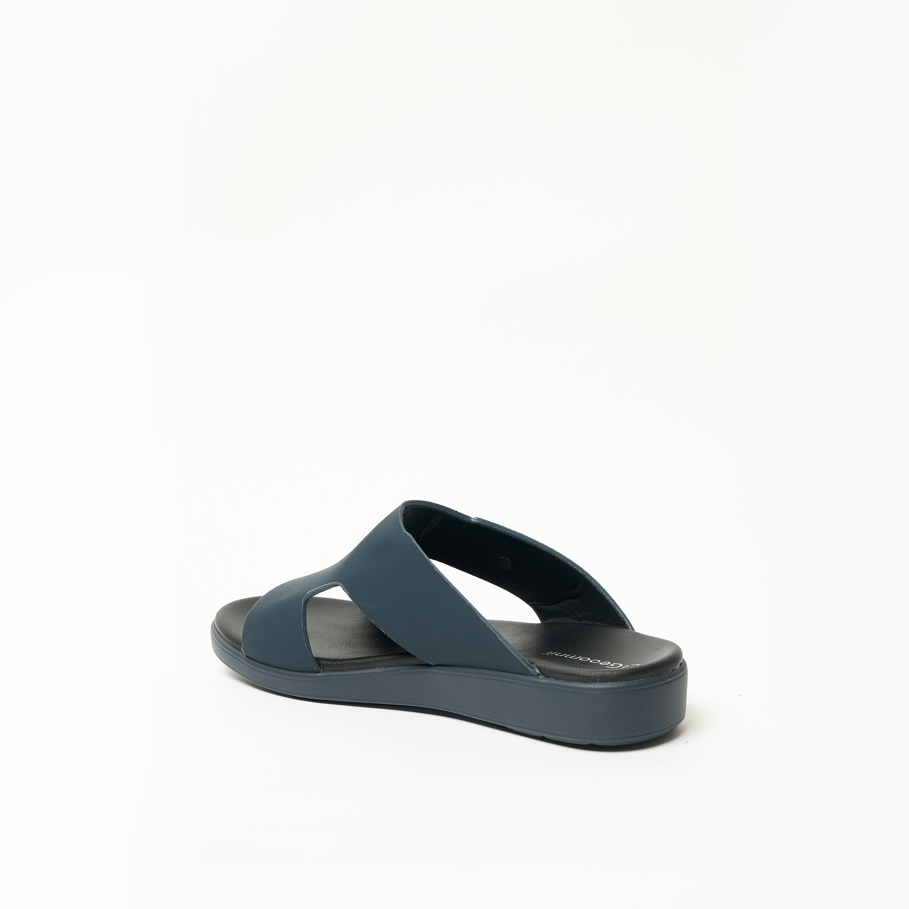 Geoomnii Men's Slip On Quilla Slide Sandals | 8075-8-NAVY-men-shoes-sandals-image-3