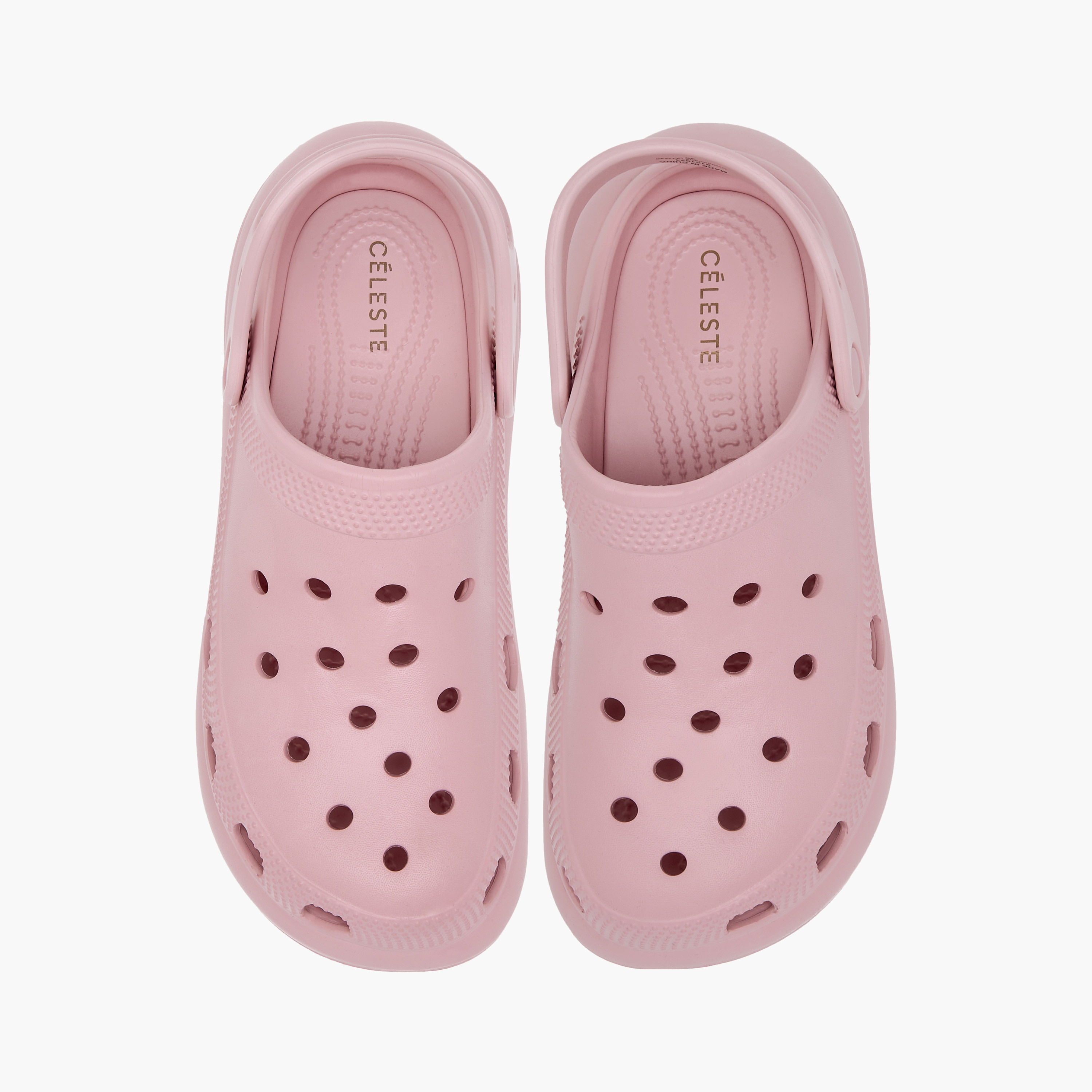 صندل كلوج بحزام خلفي وتفاصيل مفرغة للنساء من سيليست-women-shoes-flats-sandals-image-1