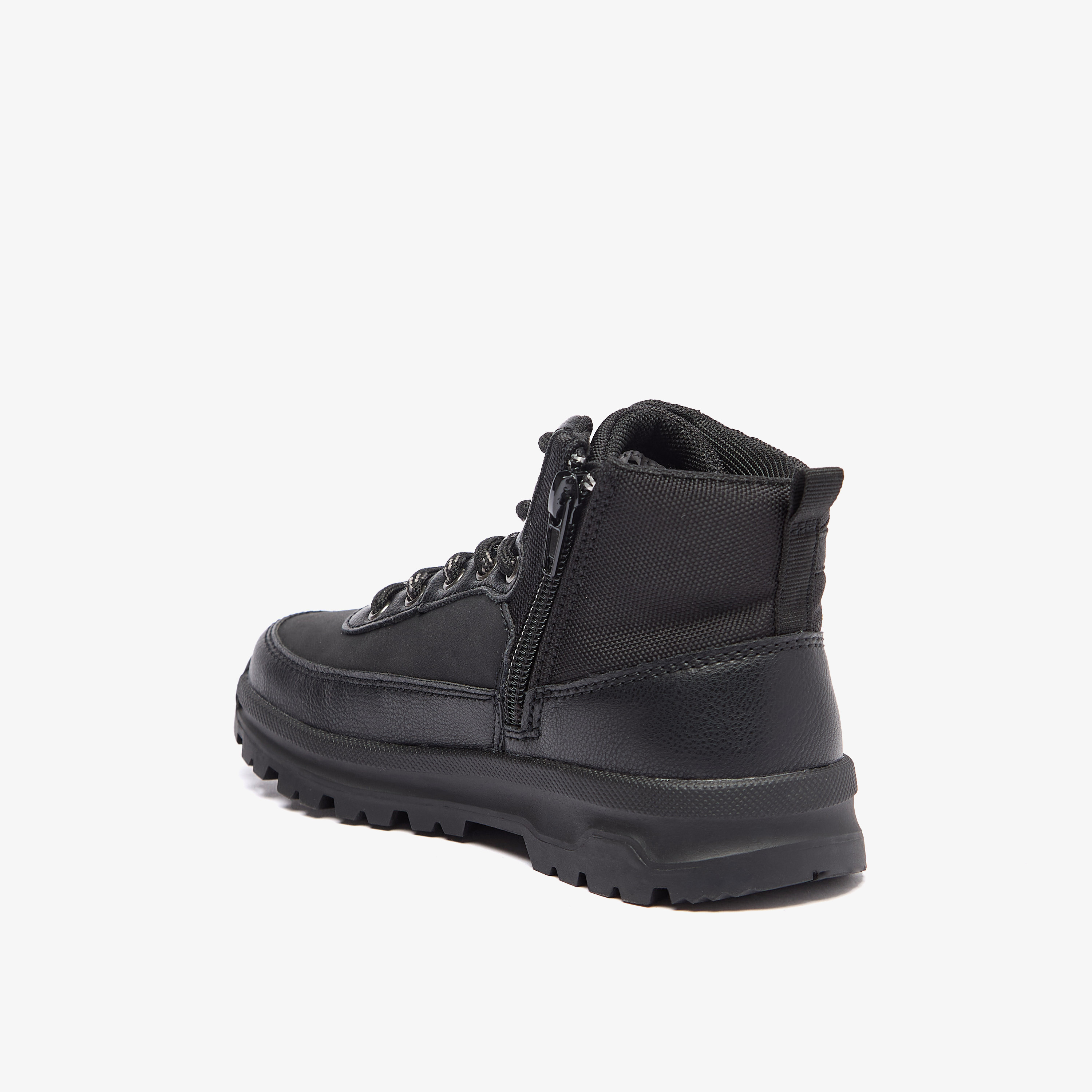 بوت سادة بكاحل منخفض وإغلاق بسحاب للأولاد من لي كوبر-boys-shoes-boots-image-2