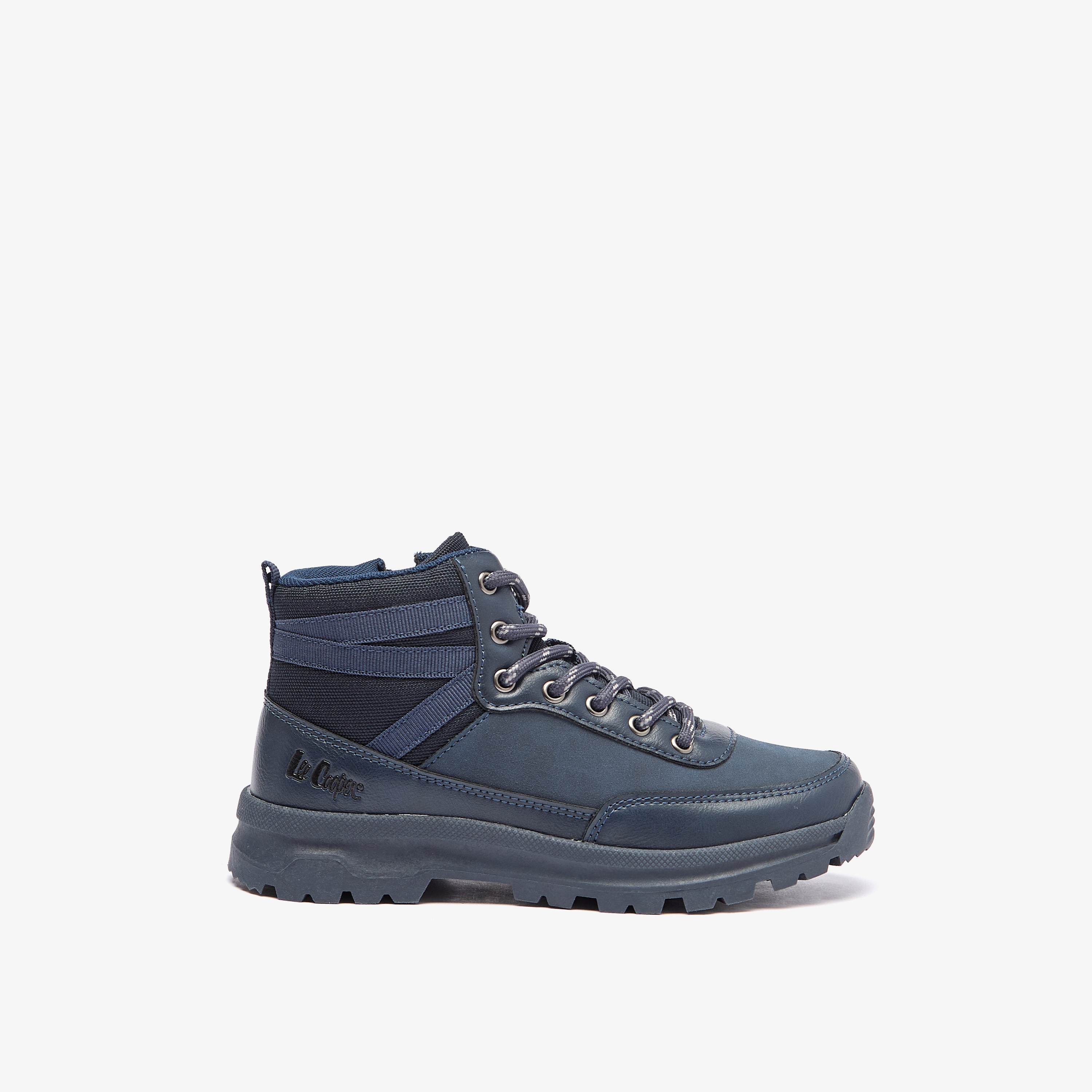 بوت سادة بكاحل منخفض وإغلاق بسحاب للأولاد من لي كوبر-boys-shoes-boots-image-8