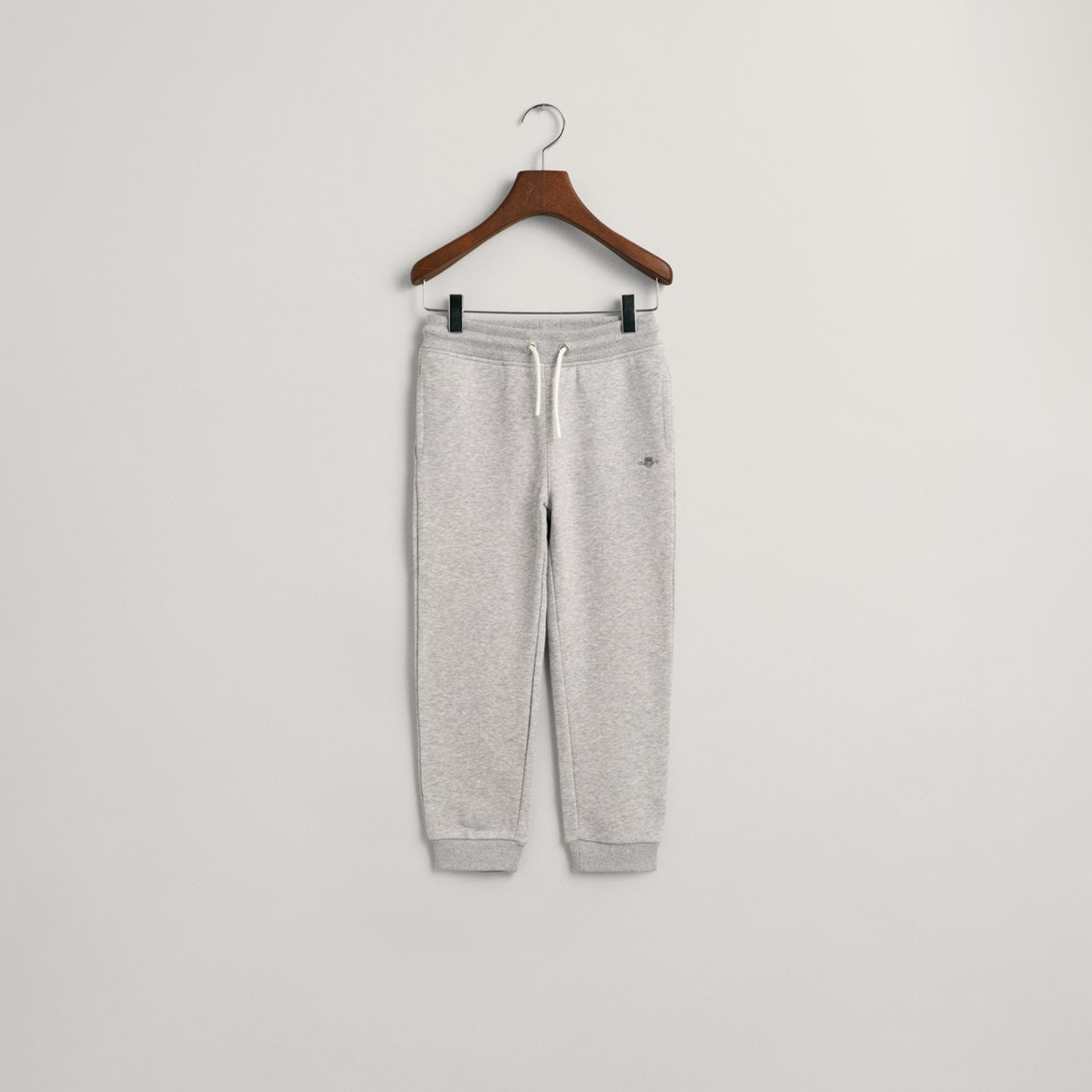 GANT Solid Elasticated Joggers-boys-clothing-schoolwear-bottoms-joggers-image-1