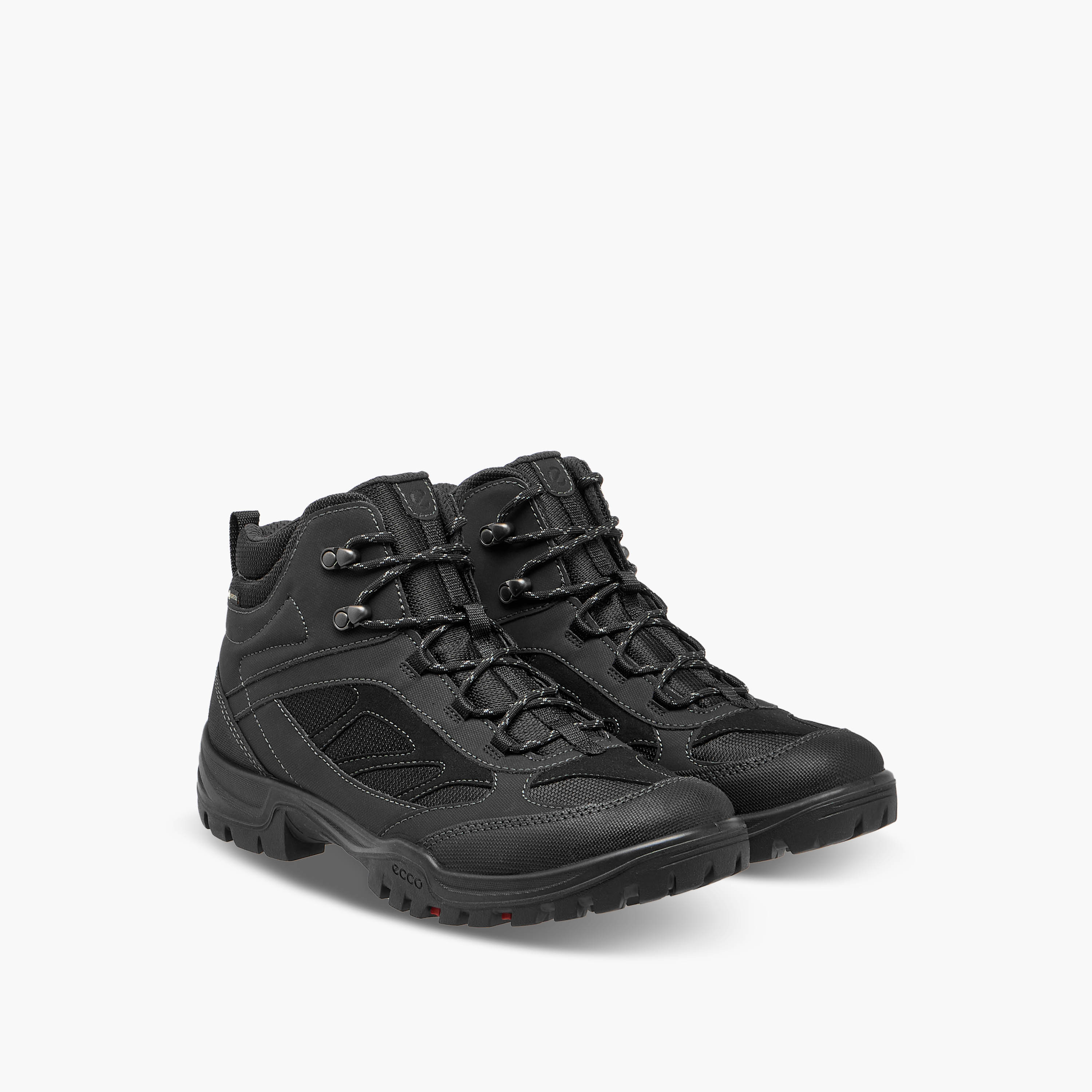 Ecco Men Xpedition III M Lace-Up Leather High Cut Sneakers-men-shoes-sneakers-image-1