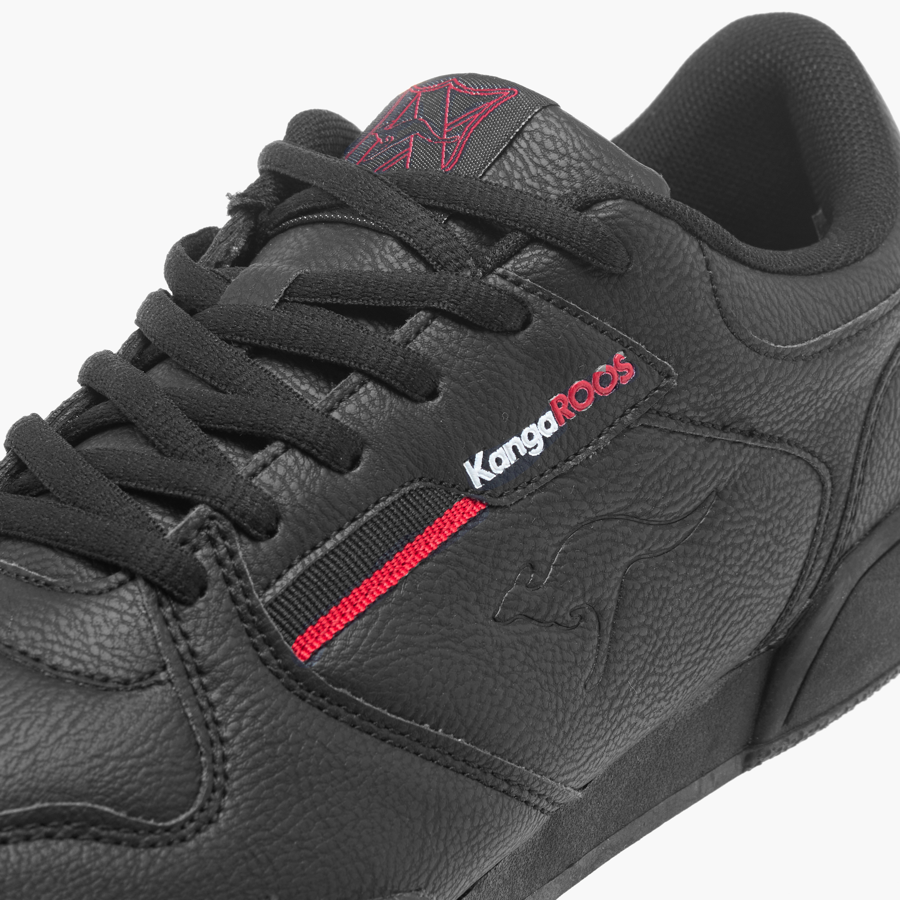 KangaROOS Women's Logo Detail Lace-Up Sneakers-women-shoes-sneakers-image-4