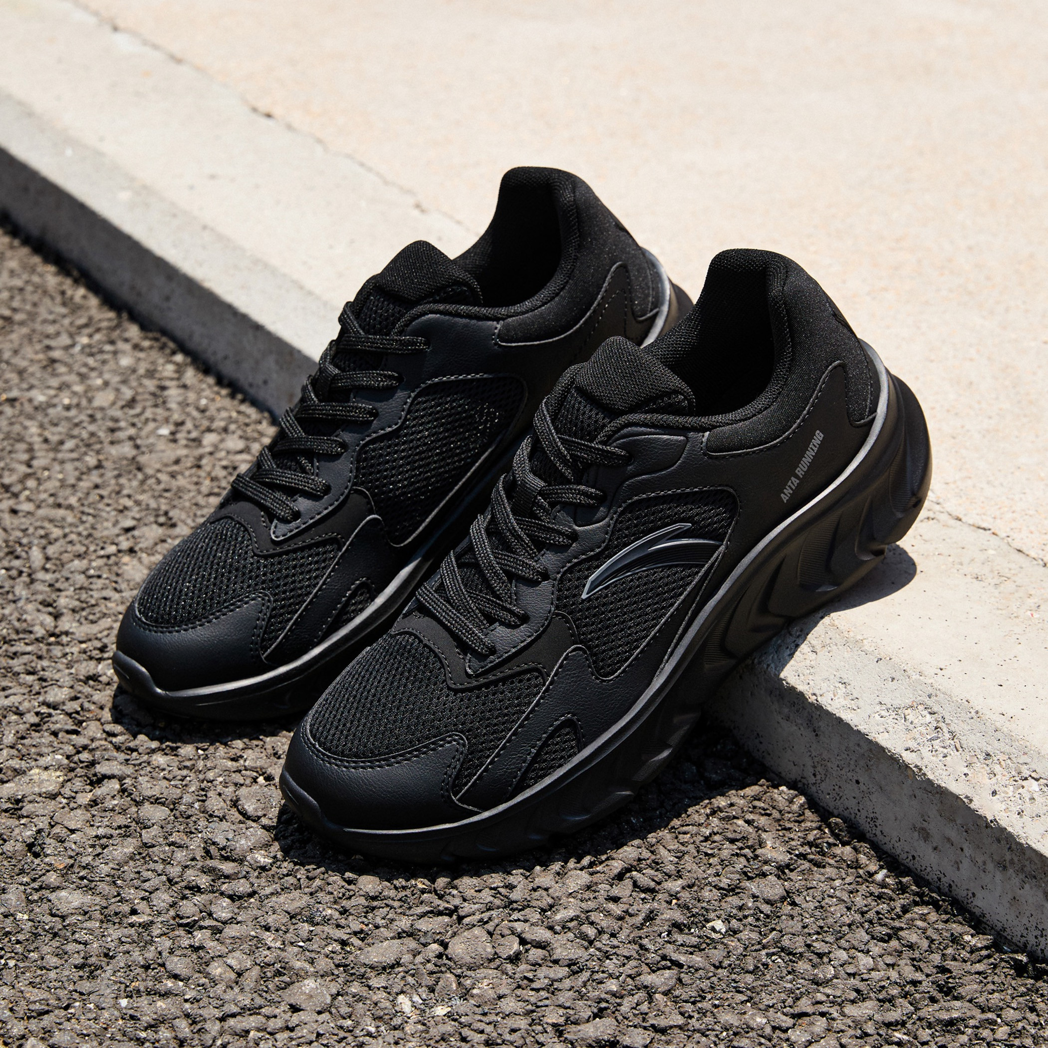 ANTA Men Lace-Up Ankle Sneakers - STAR CLOUD-sports-men-shoes-image-2