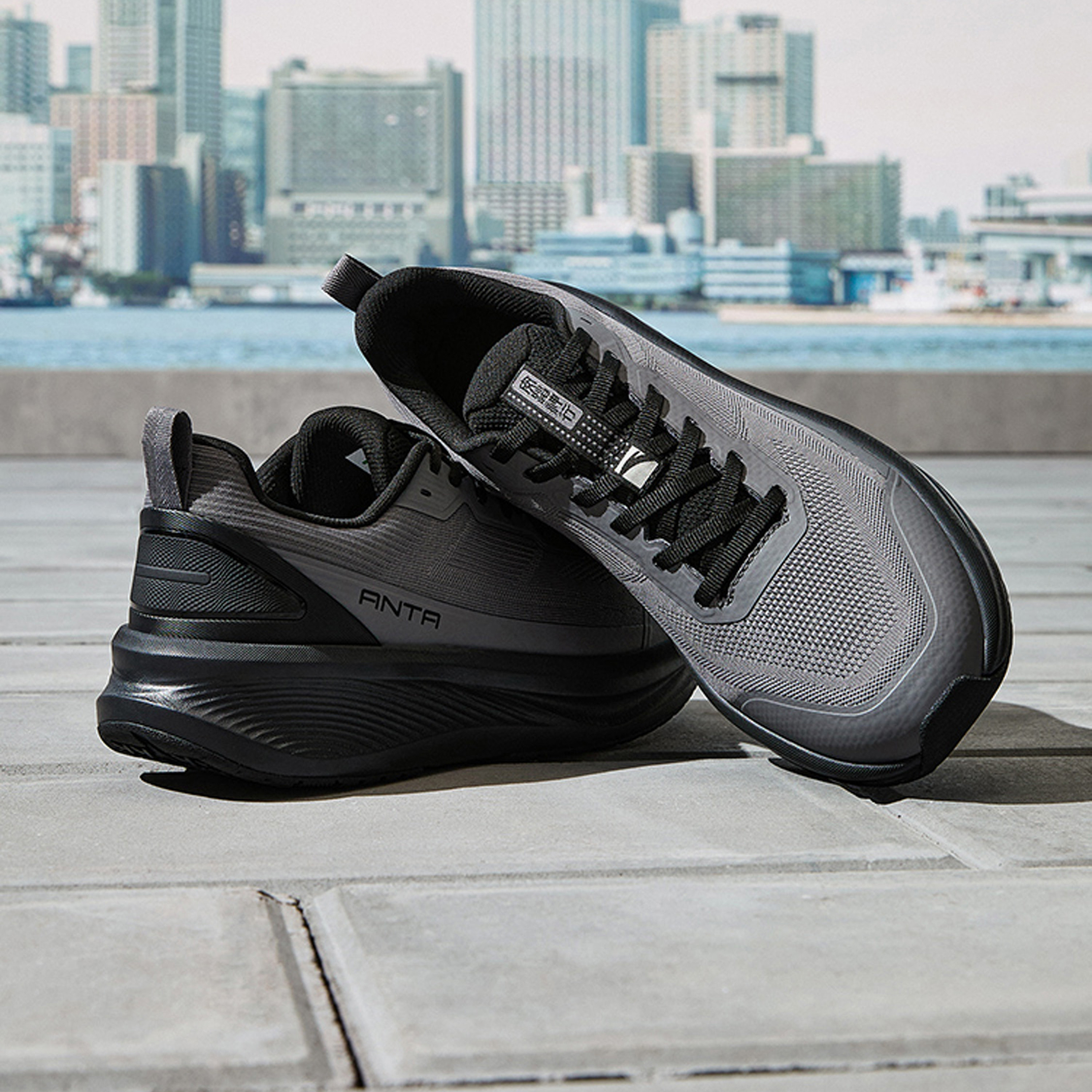 حذاء سنيكرز طول الكاحل برباط إغلاق للرجال من أنتا - إي بافر 13-men-shoes-sneakers-image-8