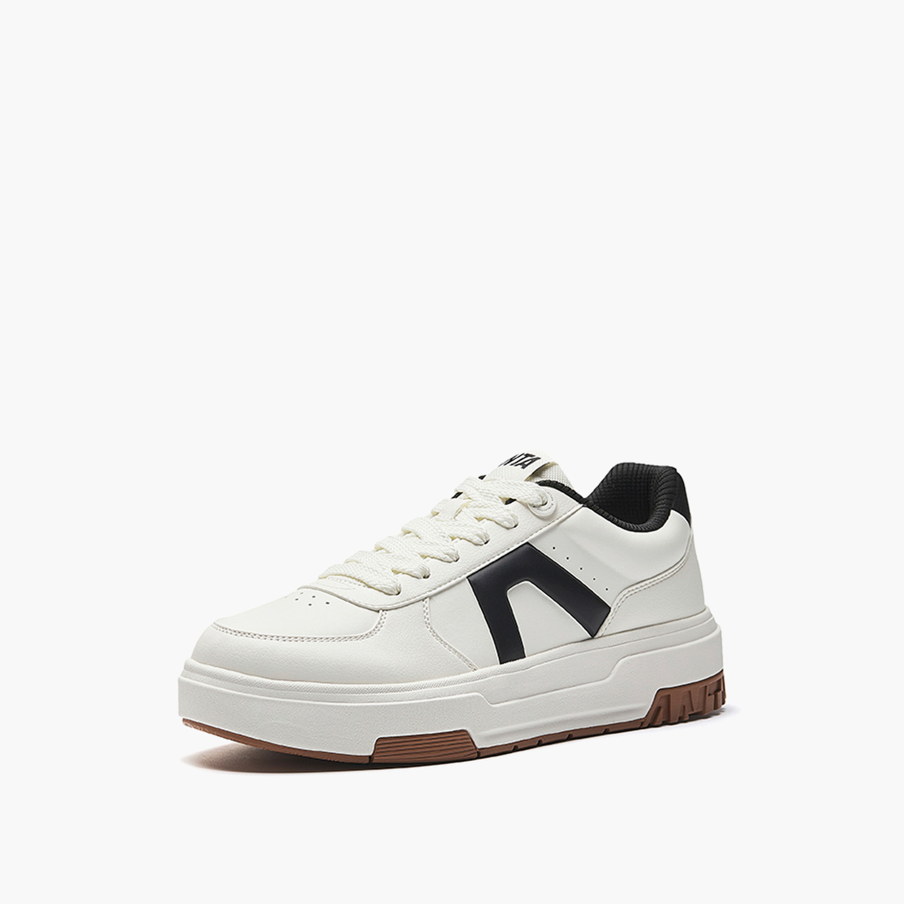ANTA Men Lace-Up Ankle Sneakers - A LOGO 3-sports-men-shoes-image-1