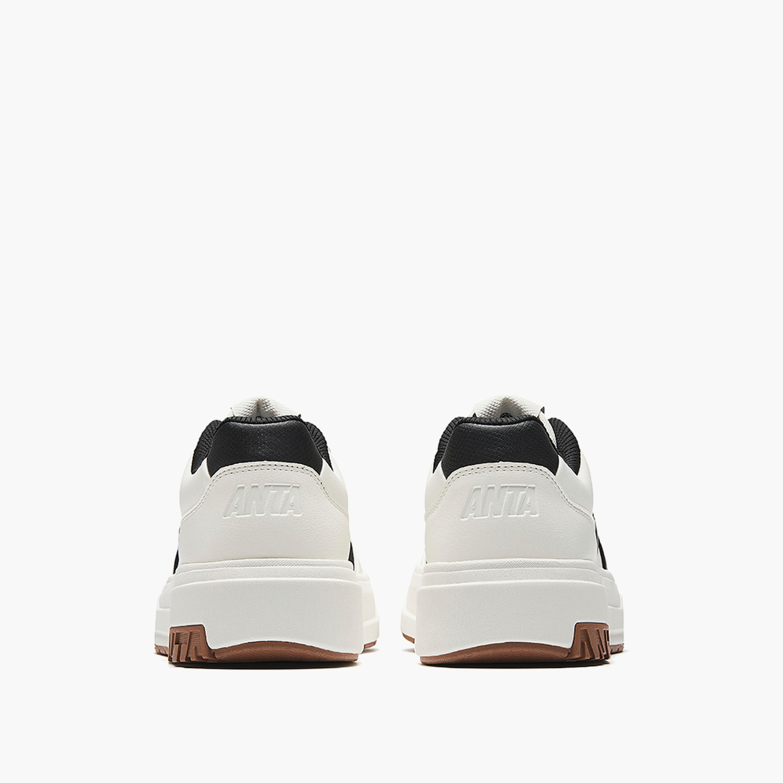 ANTA Men Lace-Up Ankle Sneakers - A LOGO 3-sports-men-shoes-image-4