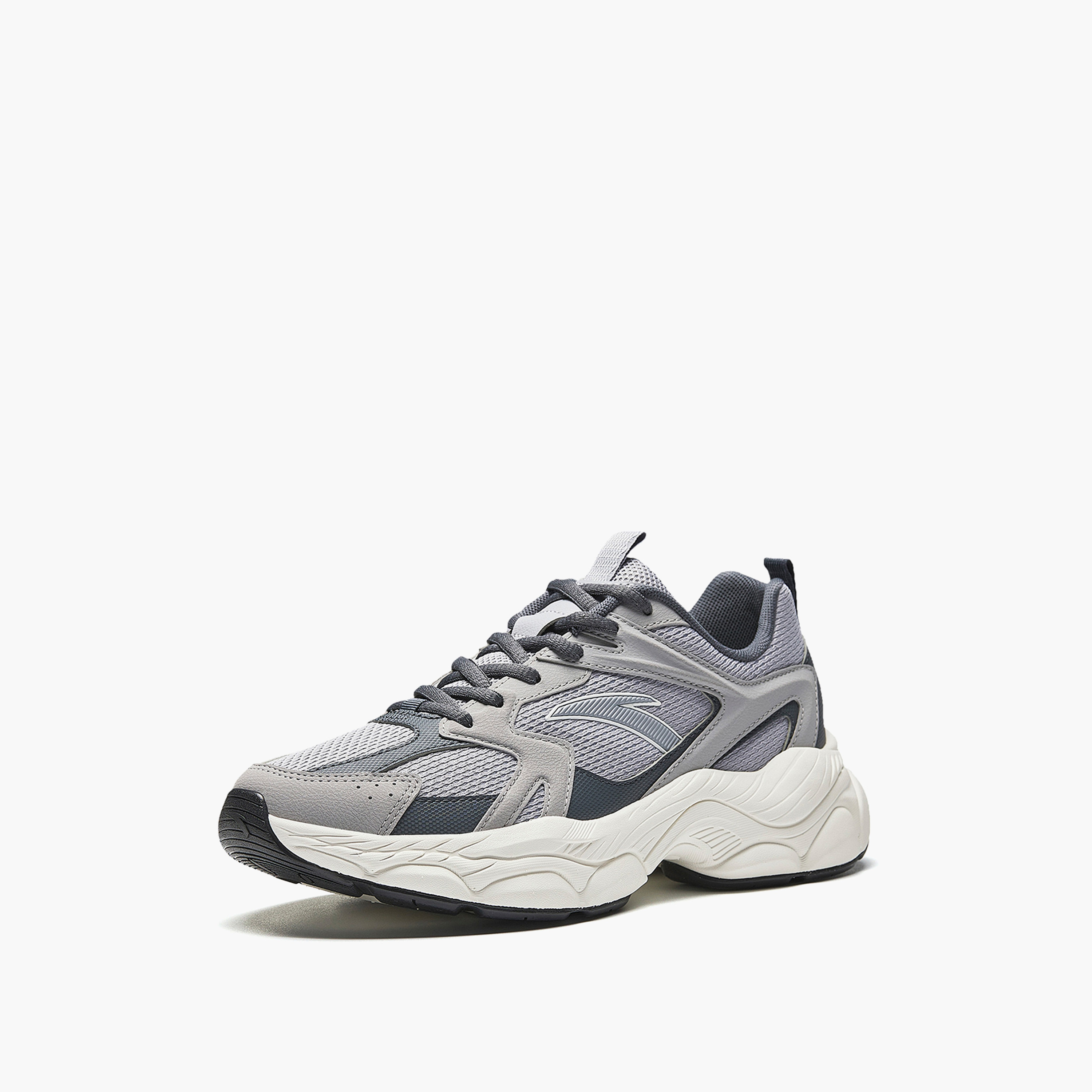 حذاء سنيكرز طول الكاحل برباط إغلاق للرجال من أنتا - ميلينيوم تي دي-sports-men-shoes-image-1