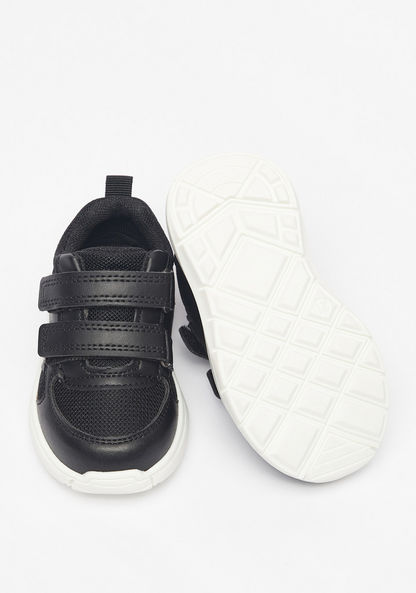 Barefeet Textured Sneakers with Hook and Loop Closure-Boy%27s Sneakers-image-2