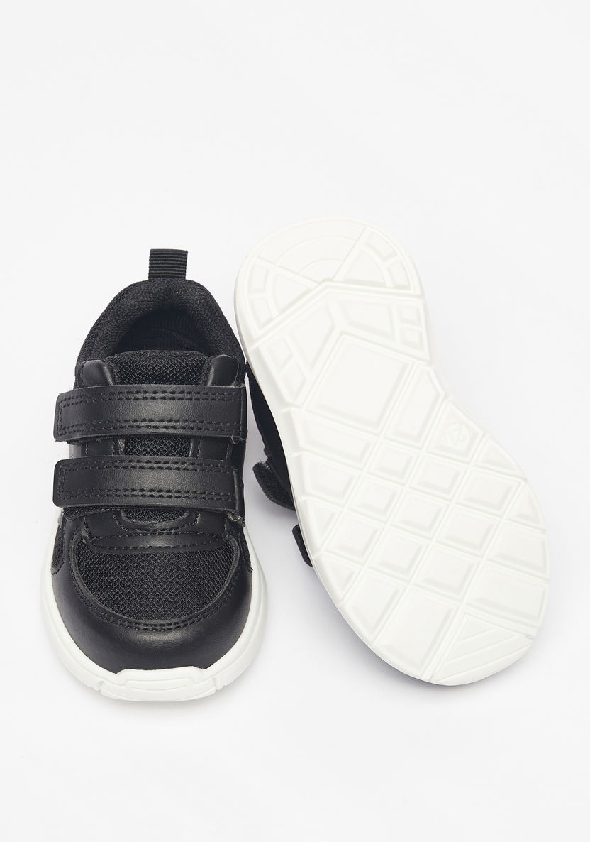 Barefeet Textured Sneakers with Hook and Loop Closure-Girl%27s Sneakers-image-2