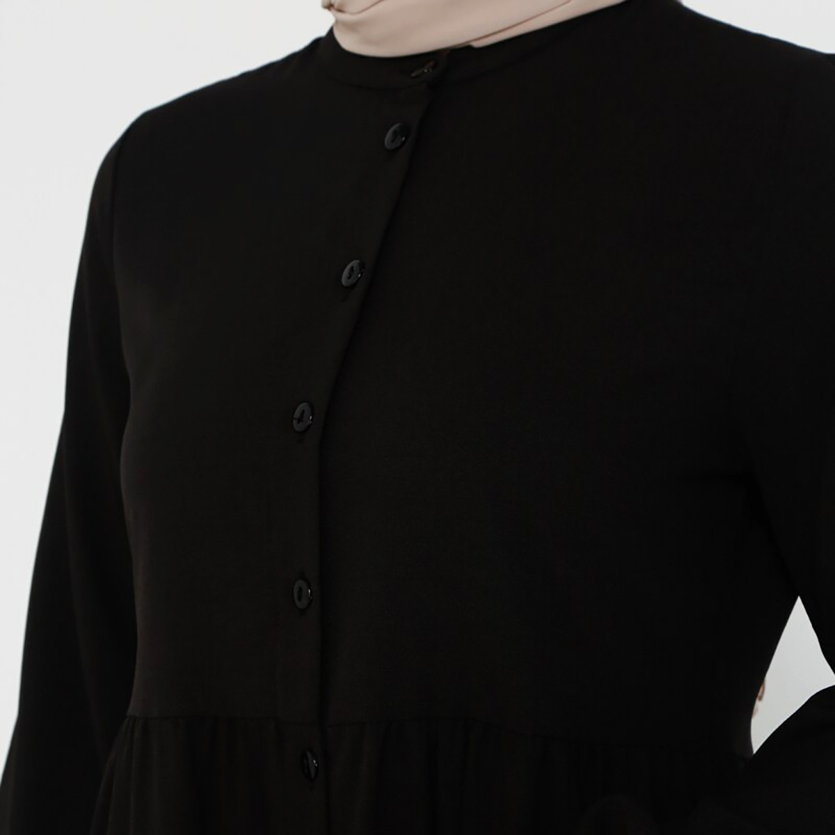 مودانيسا أسود طويل فستان-women-clothing-dresses-image-5