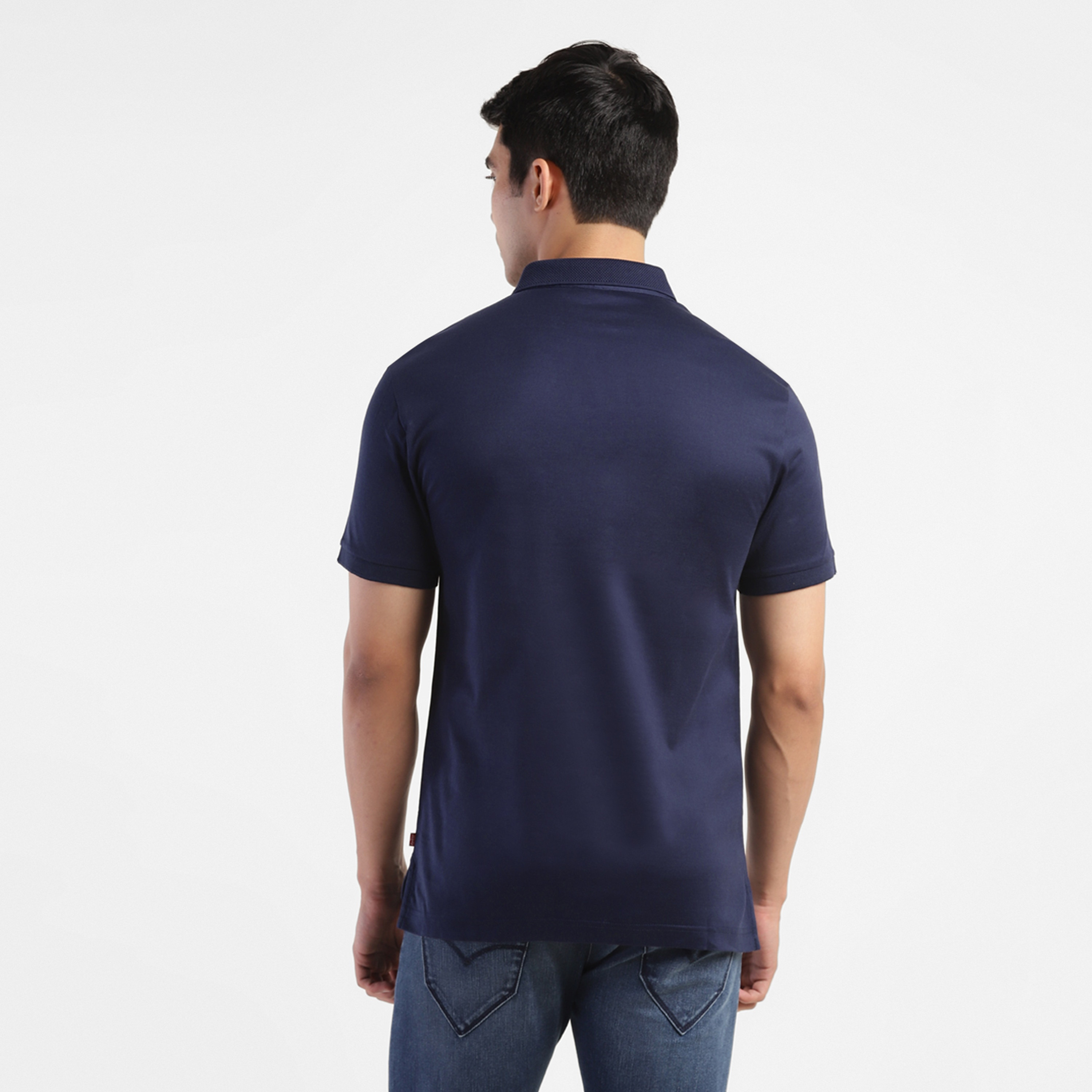 Levi's Plain Collared Short Sleeves Polo T-Shirt-men-clothing-tshirtsandpolos-polos-image-4