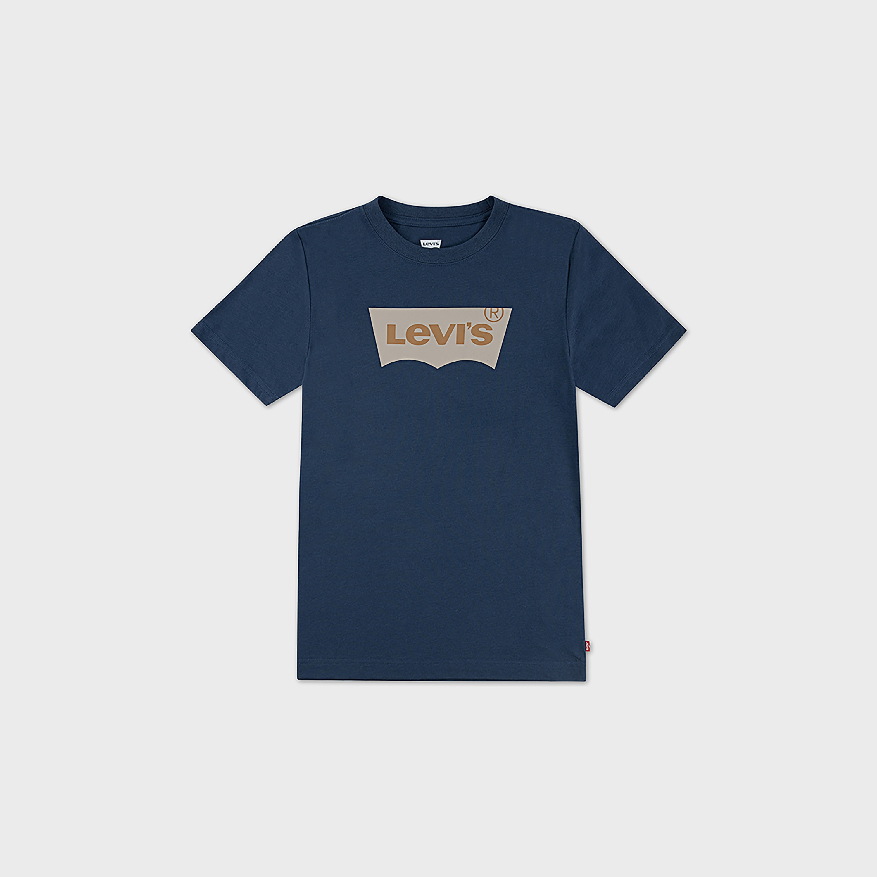 Levi's Batwing Logo Printed Round Neck Short Sleeves T-Shirt-boys-clothing-tshirtsandpolos-image-1