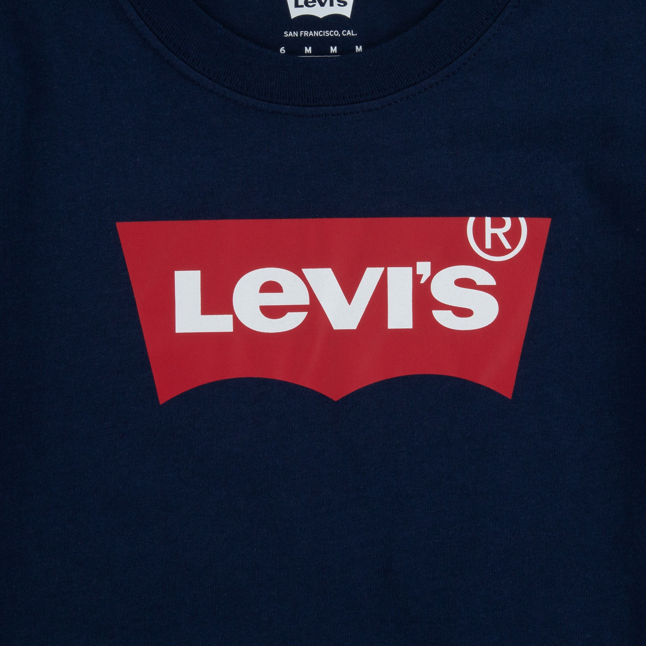 قميص ليوس للأطفال الصغار بأكمام قصيرة وياقة دائرية وشعار أزرق داكن للجنسين-baby-boys-clothing-shirts-image-3