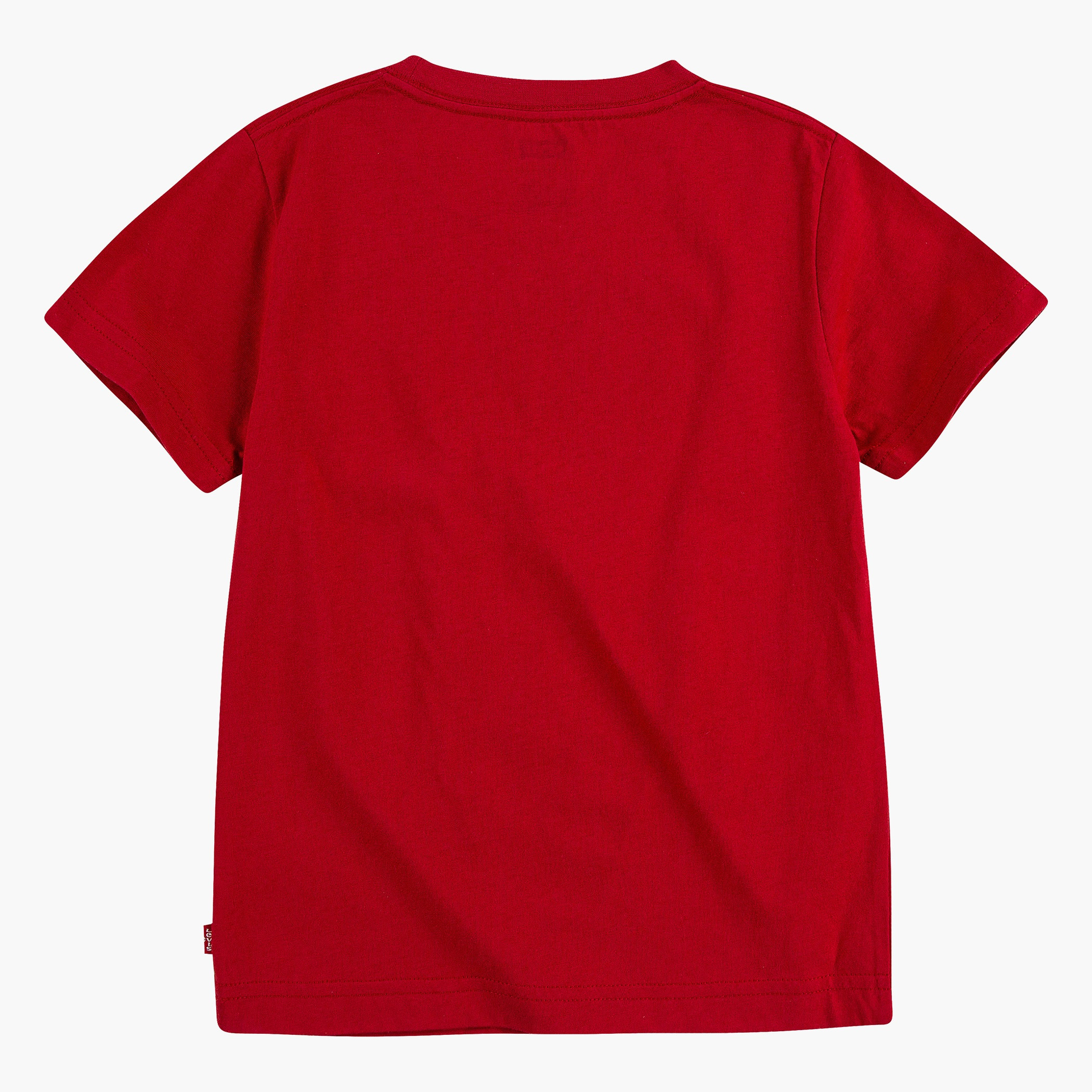 Levis Kids Unisex Red Logo Crew Neck Short Sleeves T-Shirt-baby-boys-clothing-shirts-image-2