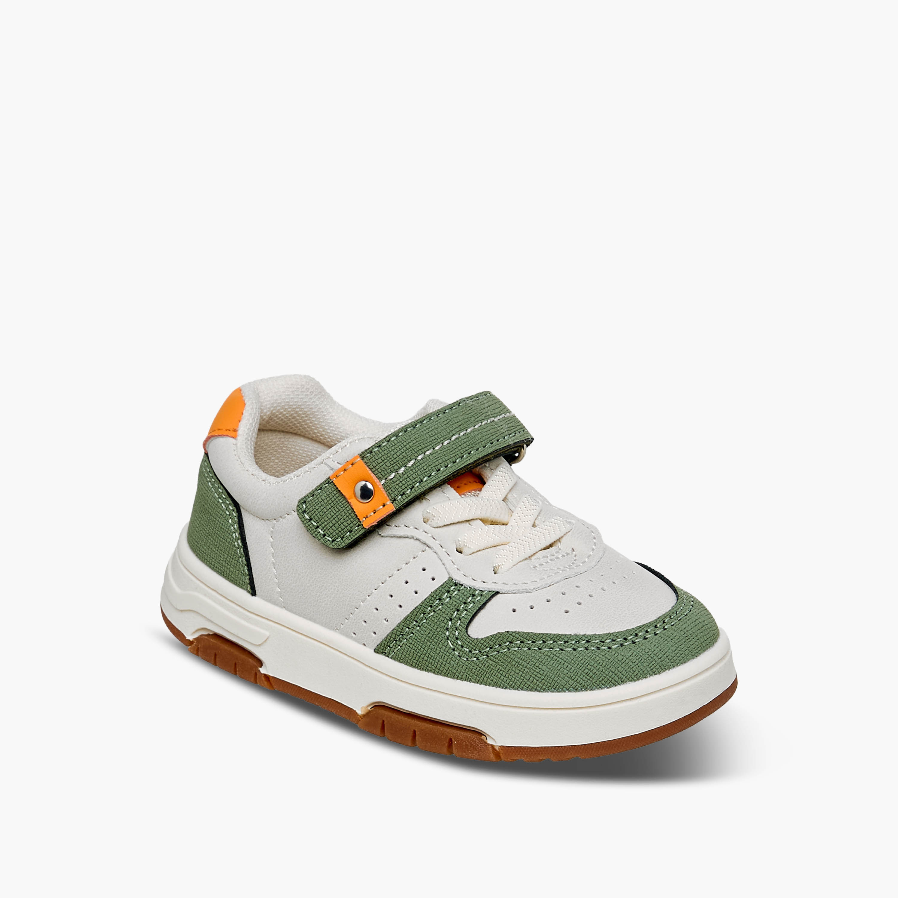 Juniors Boys Hook and Loop Sneakers-boys-shoes-sneakers-image-2