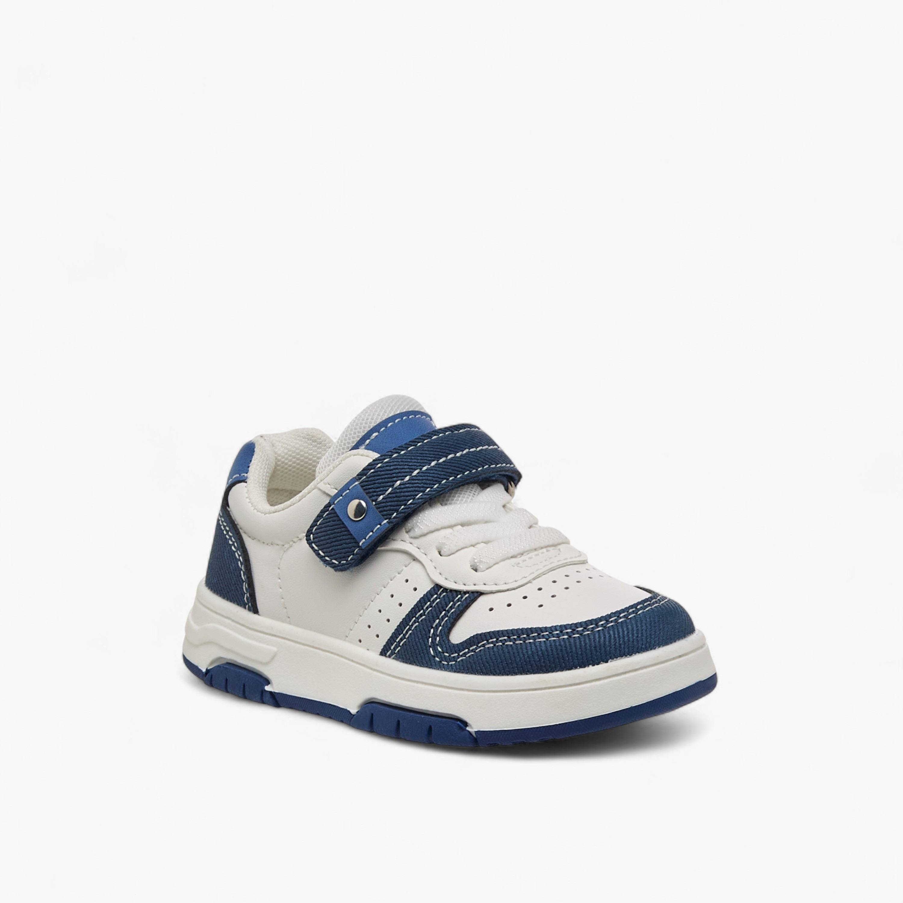 Juniors Boys Hook and Loop Sneakers-boys-shoes-sneakers-image-2
