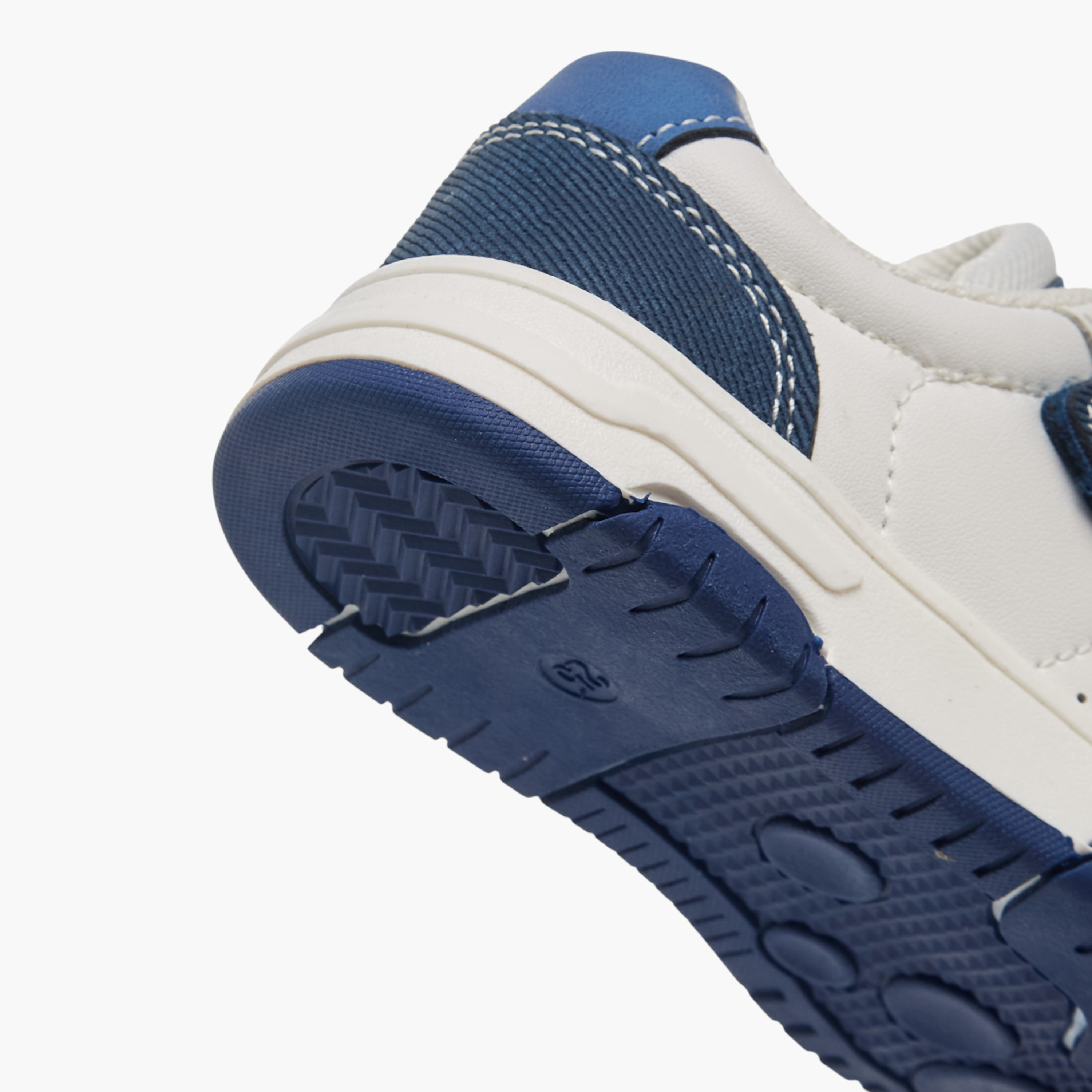 Juniors Boys Hook and Loop Sneakers-boys-shoes-sneakers-image-5
