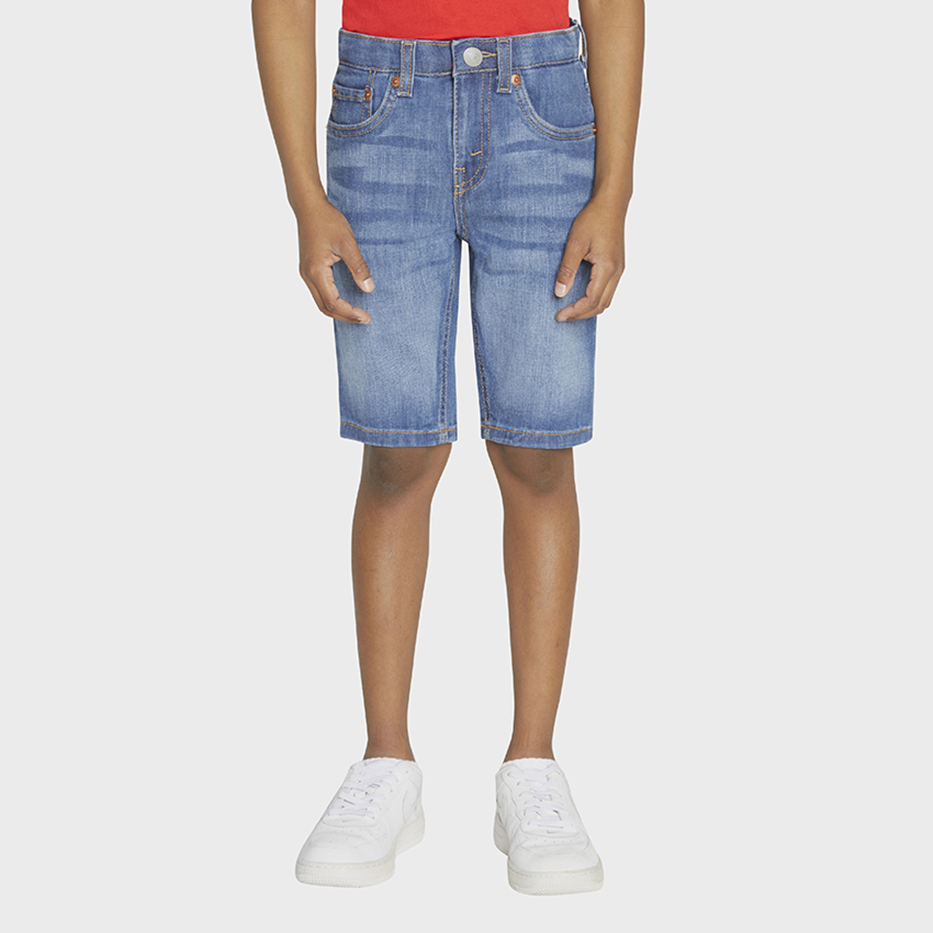 شورت دنيم سادة من ليفايس-boys-clothing-bottoms-shorts-image-1