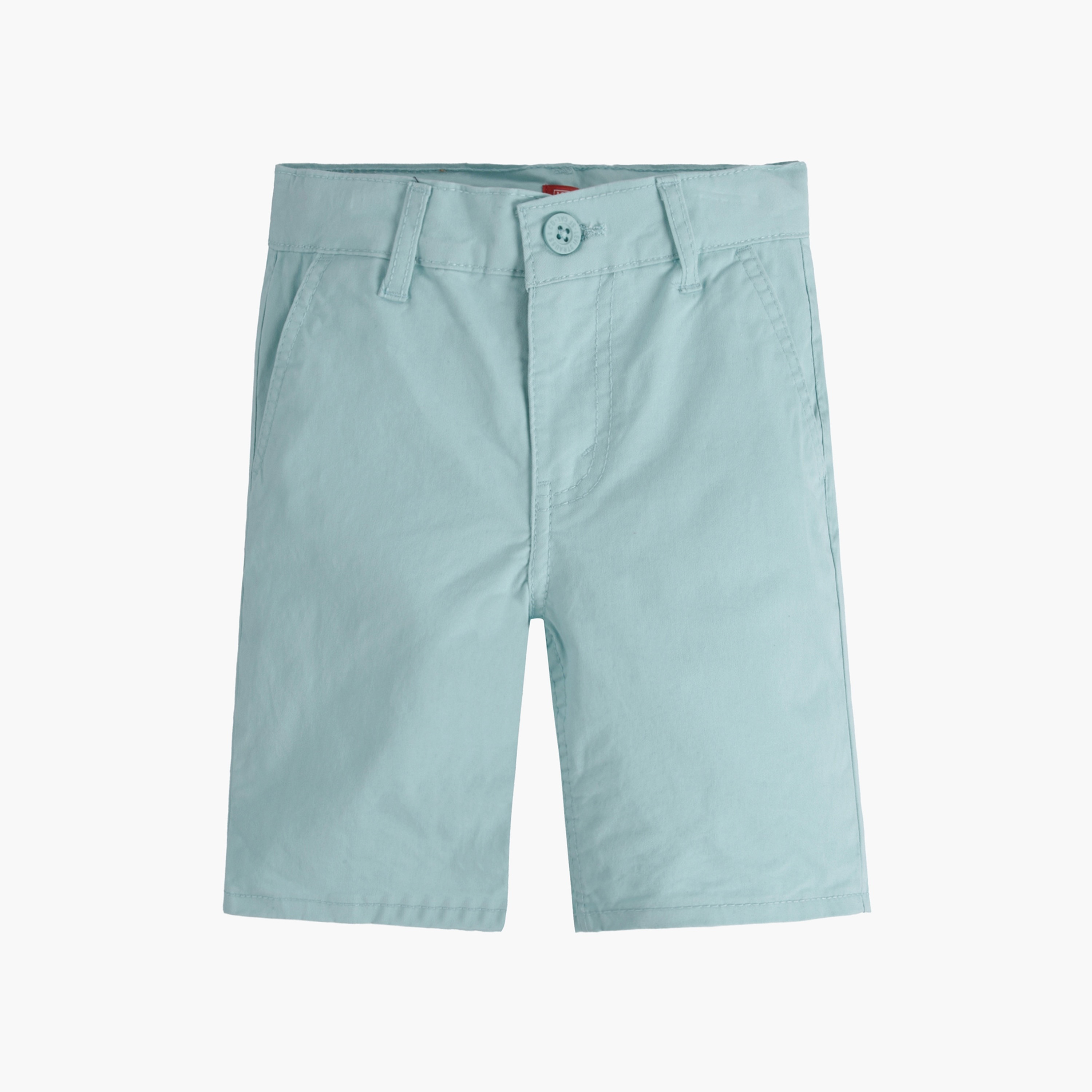 Buy Levi’s Solid Straight Fit Chino Shorts with Pockets and Button ...