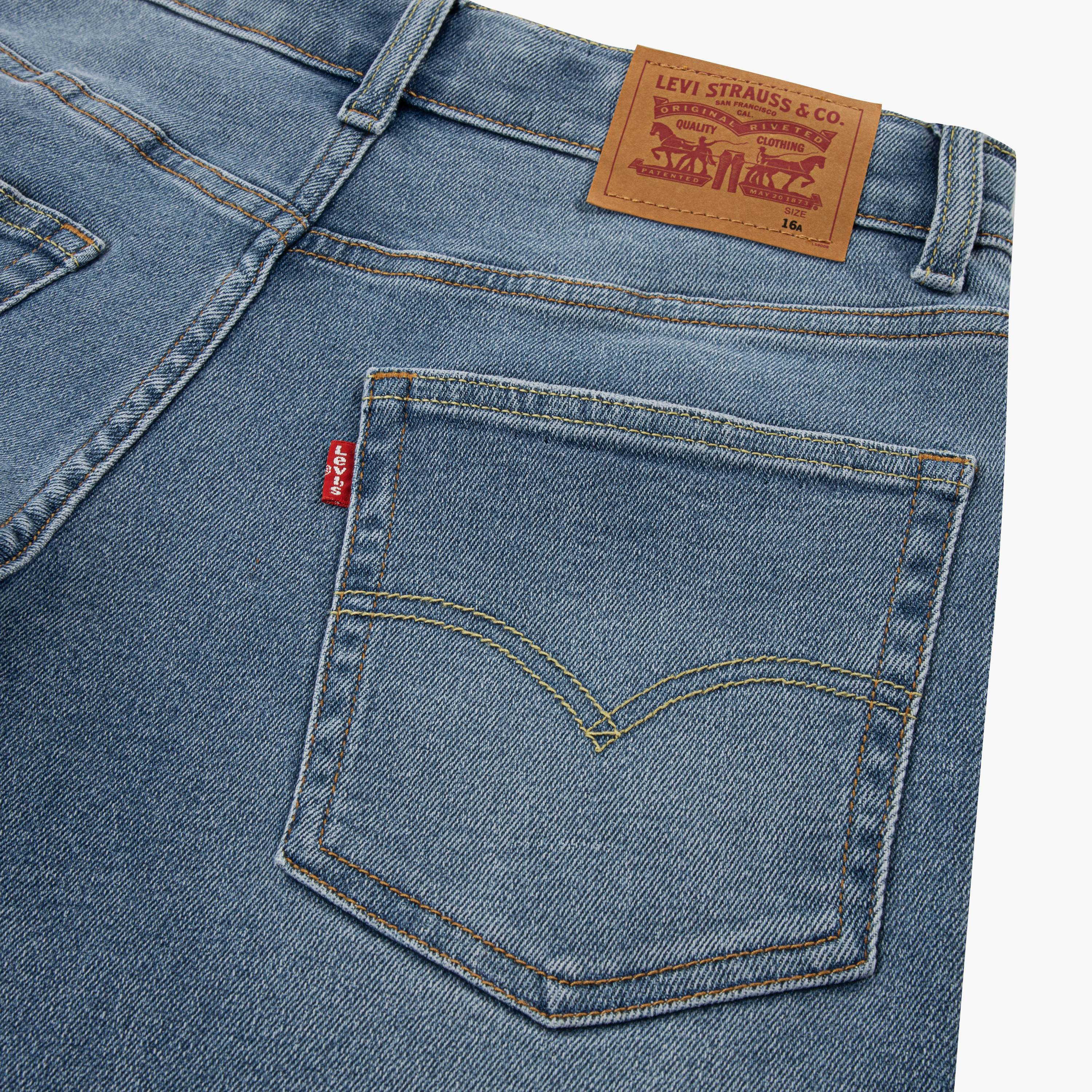 Levi’s Solid Tapered Jeans-boys-clothing-bottoms-jeans-image-4