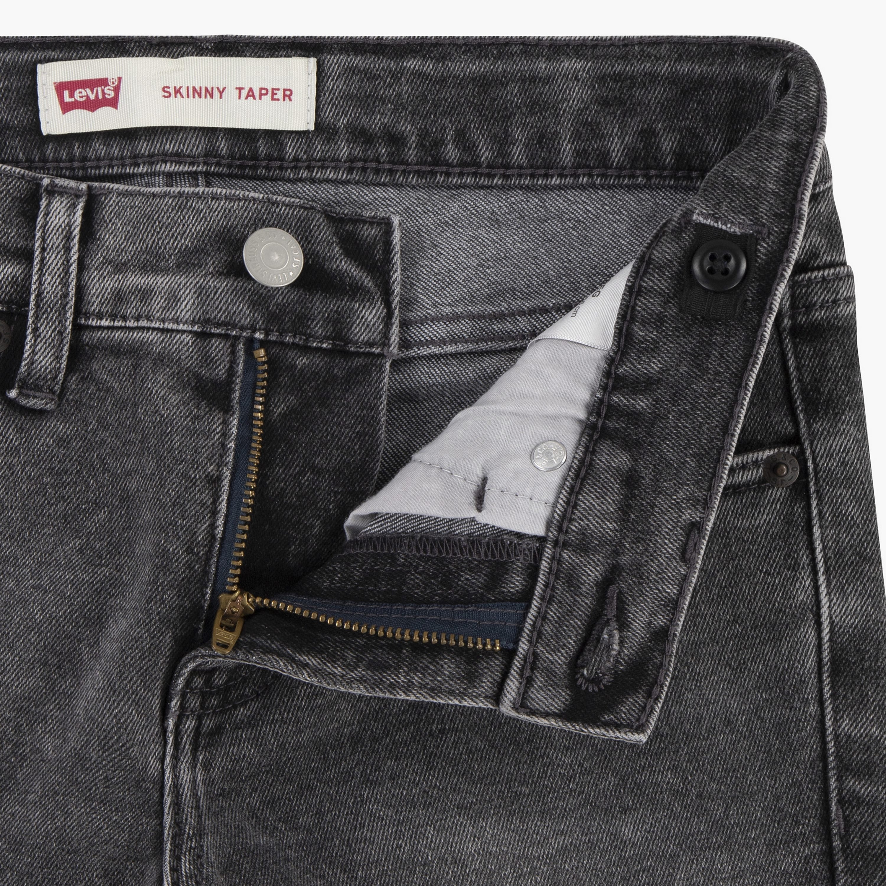 Levis black ripped outlet skinny jeans