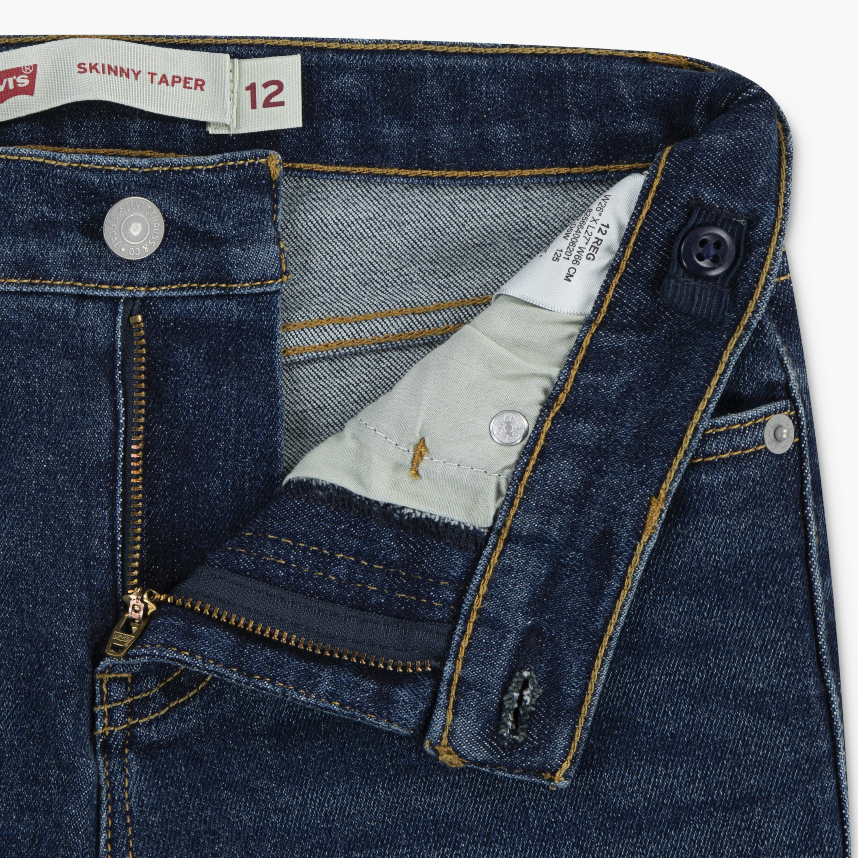 Levi’s Solid Tapered Jeans-boys-clothing-bottoms-jeans-image-3