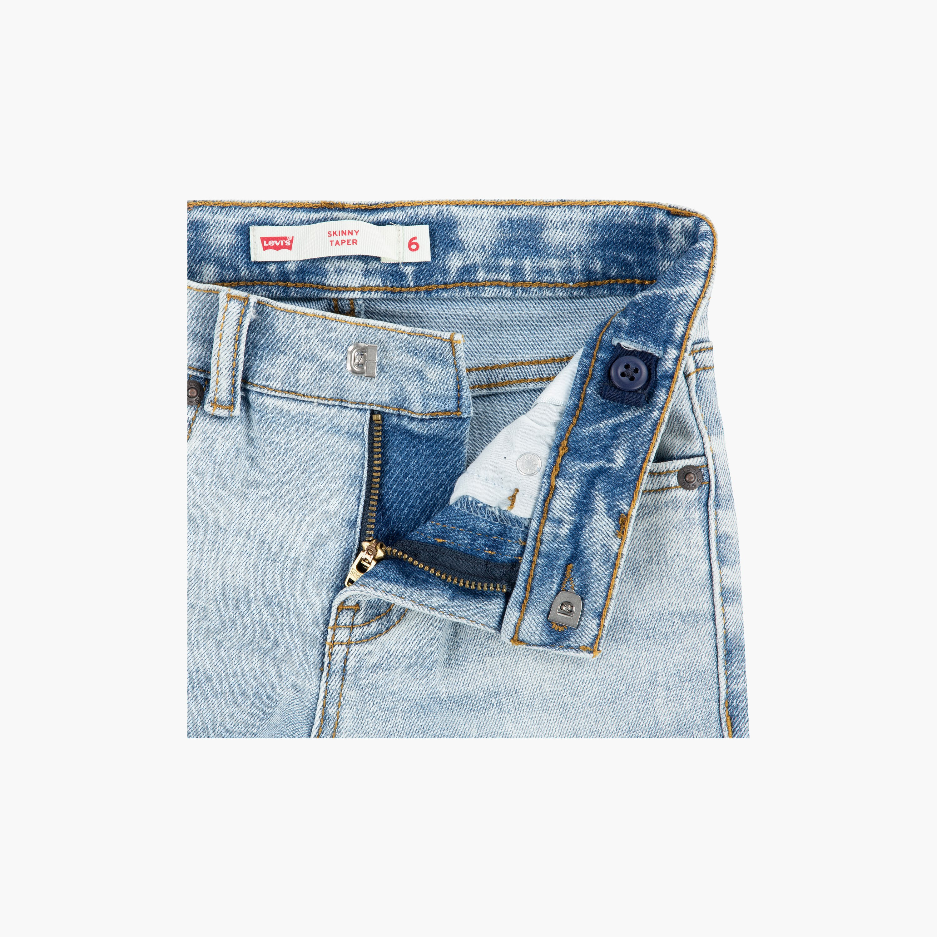 Levi's Skinny Fit Tapered Jeans-boys-clothing-bottoms-jeans-image-4