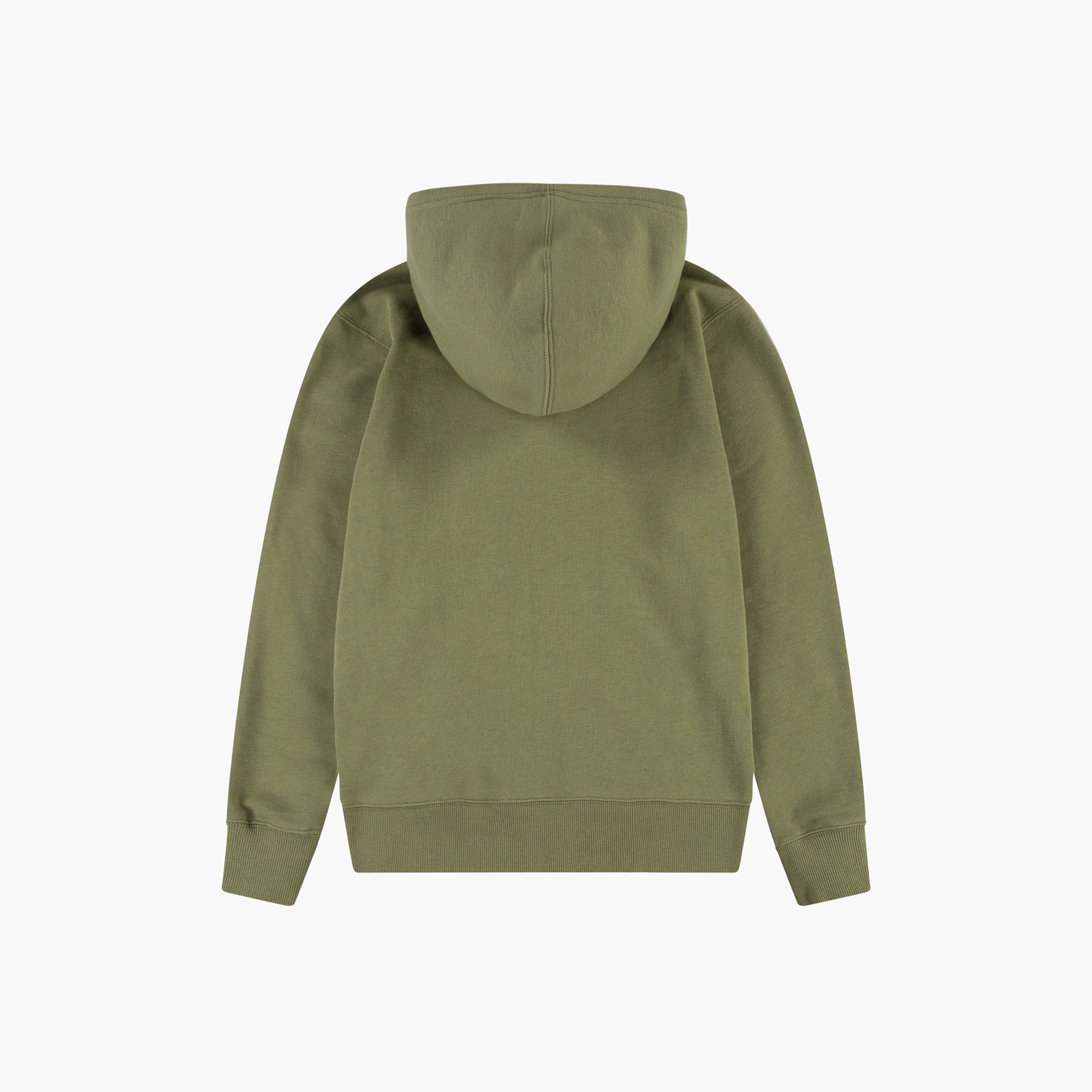 Levi's Solid Zip Through Hoodie with Long Sleeves-boys-clothing-winterwear-sweatshirts-image-2