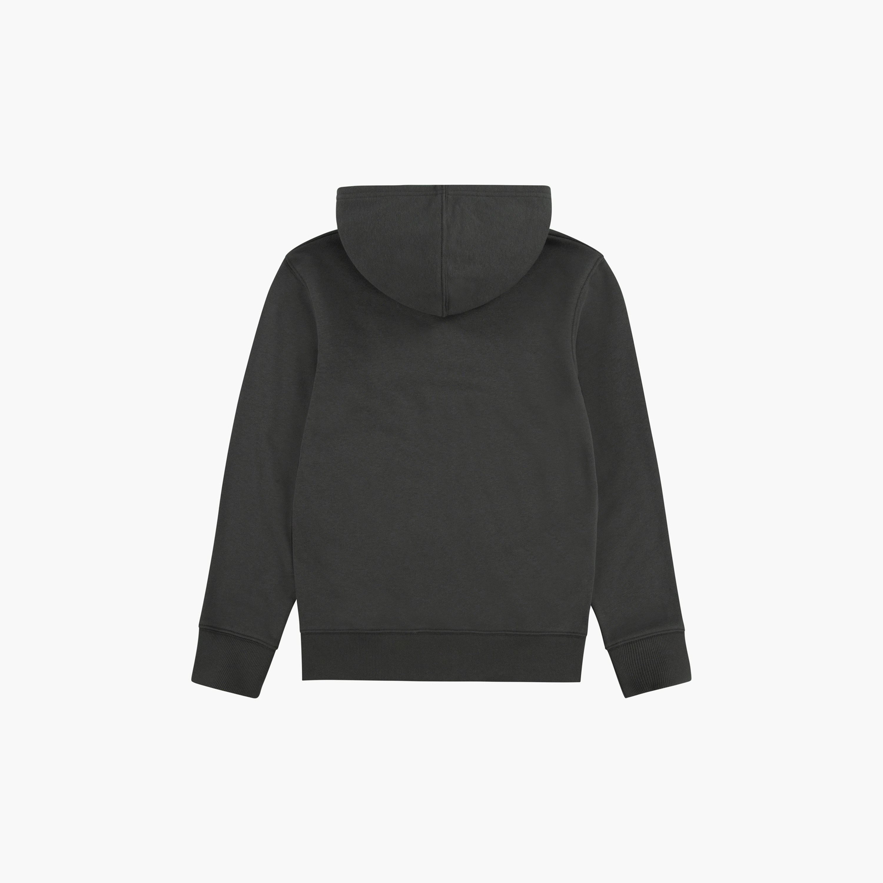 Levi's Solid Zip Through Hoodie with Long Sleeves-boys-clothing-winterwear-sweatshirts-image-5