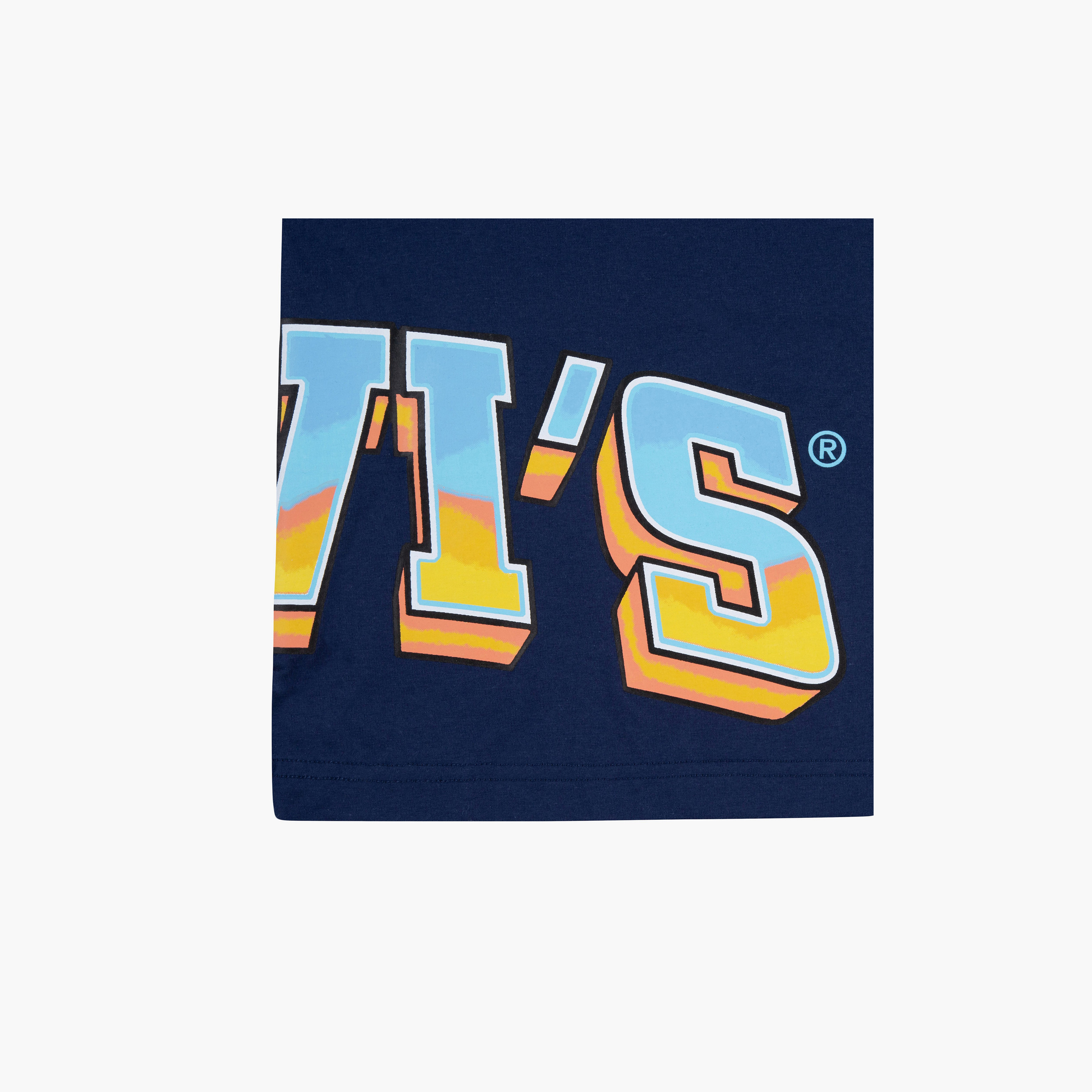 تيشيرت بياقة ضيقة وأكمام قصيرة وطبعات شعار من ليفايز-boys-clothing-tshirtsandpolos-image-5
