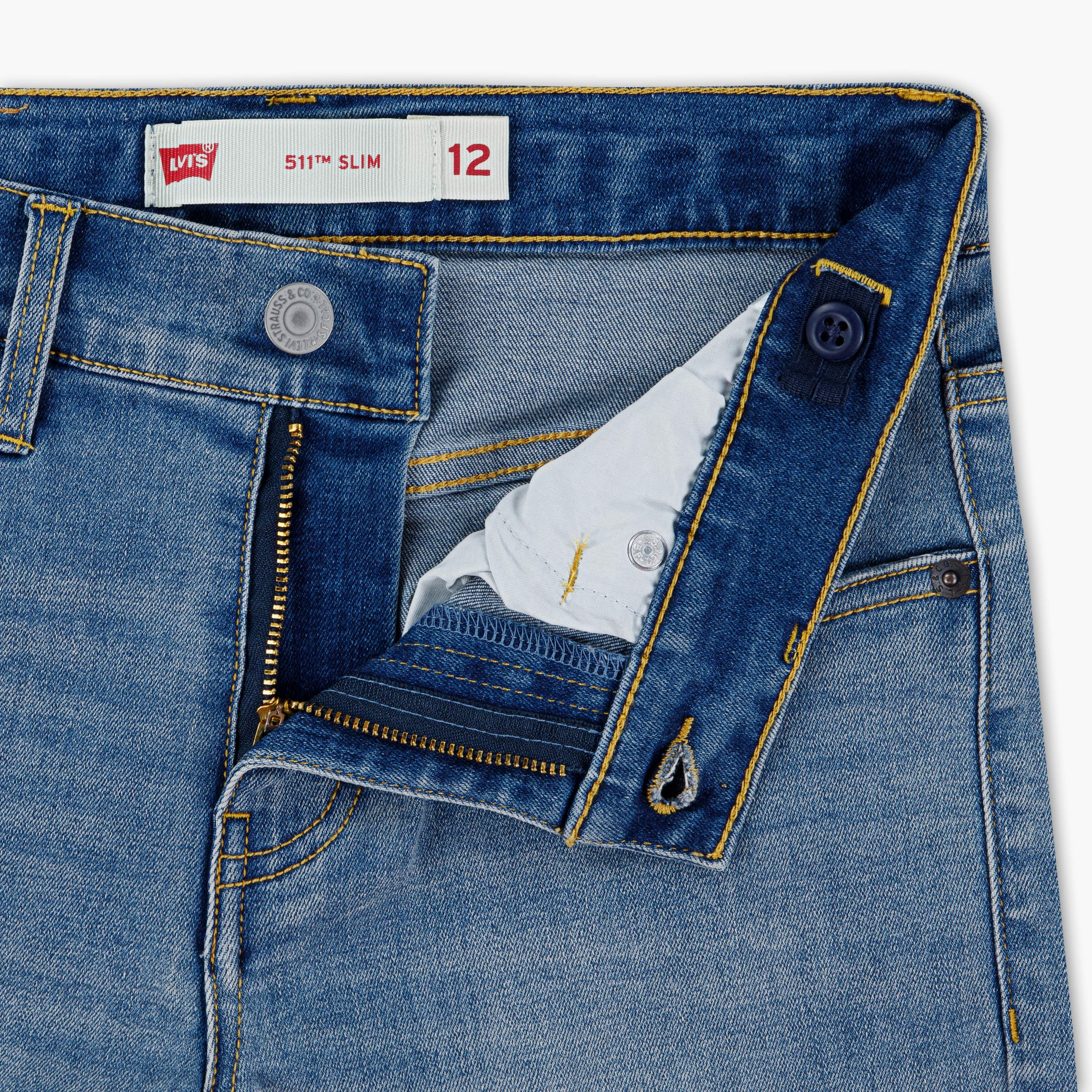 جينز بقصة ضيقة 511 من ليفايس-boys-clothing-bottoms-jeans-image-2