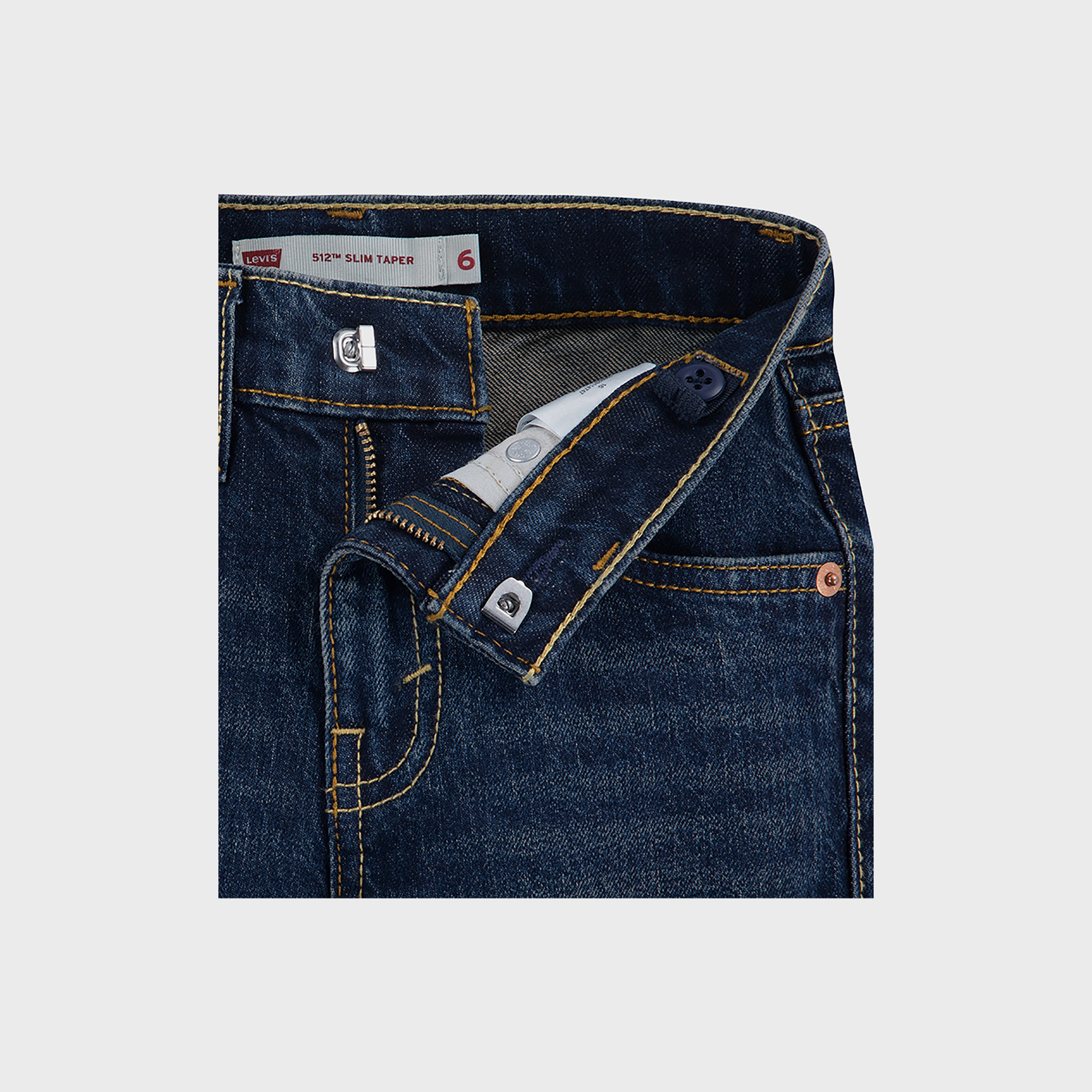 Levi's 5-Pocket Solid Denim Jeans-boys-clothing-bottoms-jeans-image-3