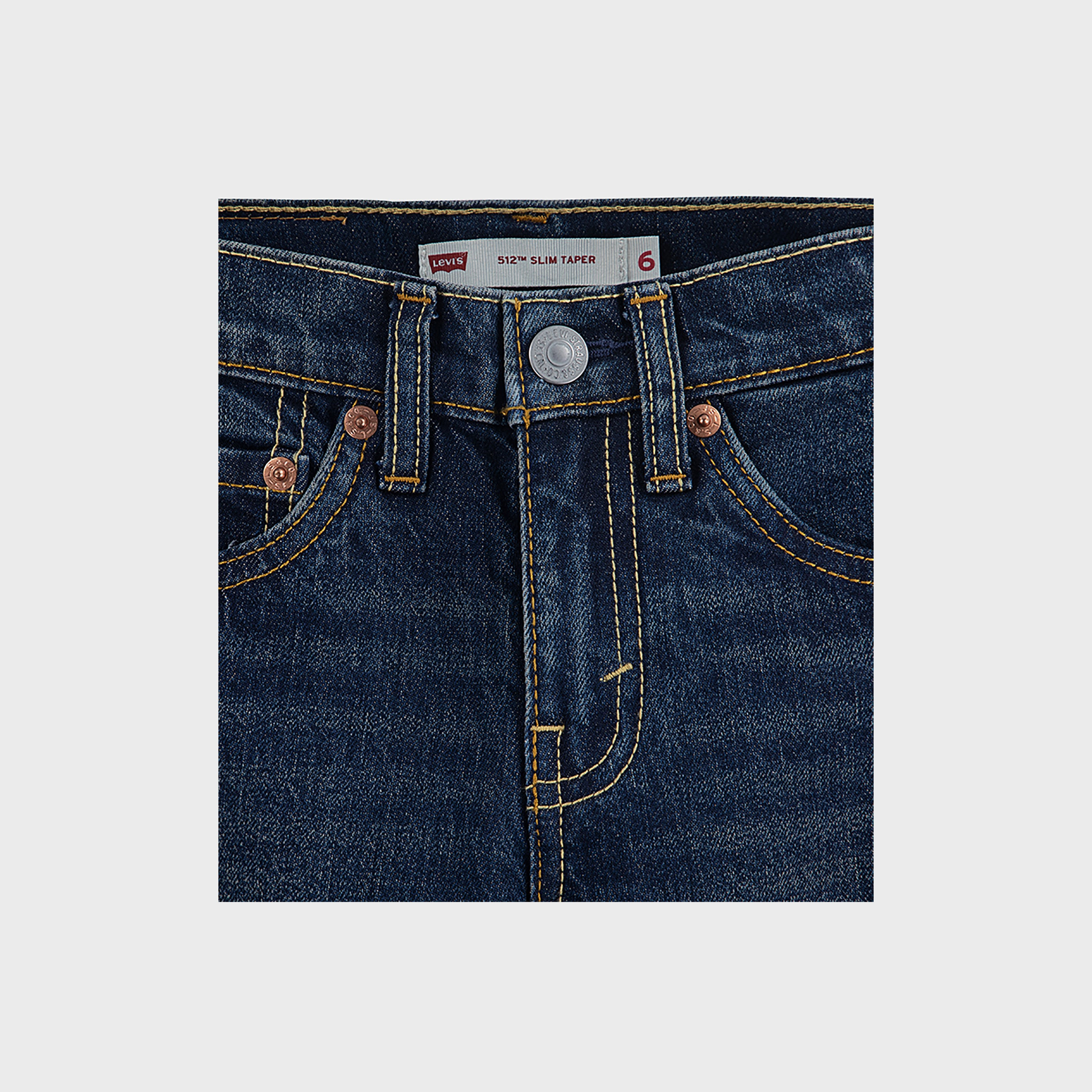 Levi's 5-Pocket Solid Denim Jeans-boys-clothing-bottoms-jeans-image-4