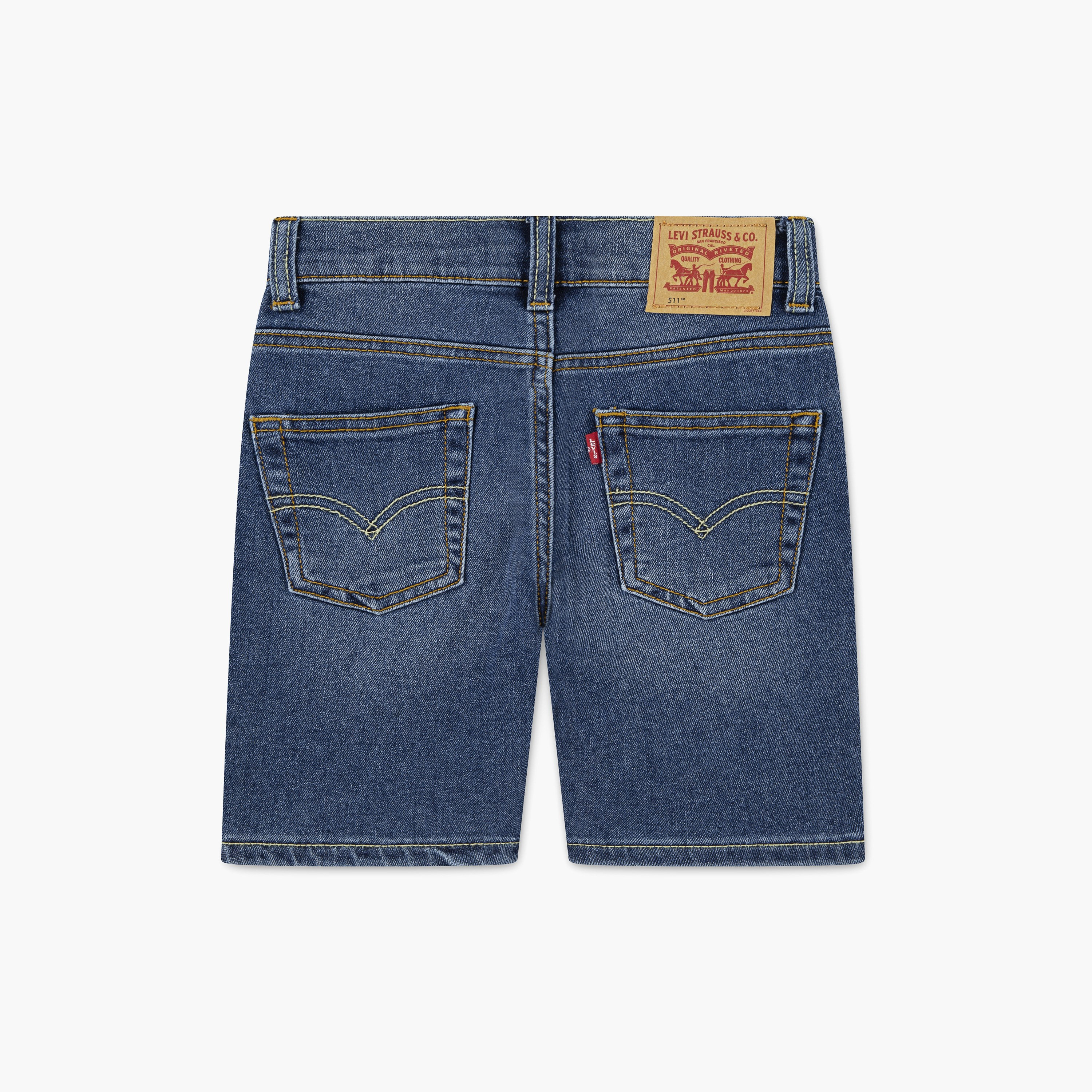 شورت جينز "511" الجديد بقصة "سليم فيت" من ليفايس-boys-clothing-bottoms-shorts-image-2