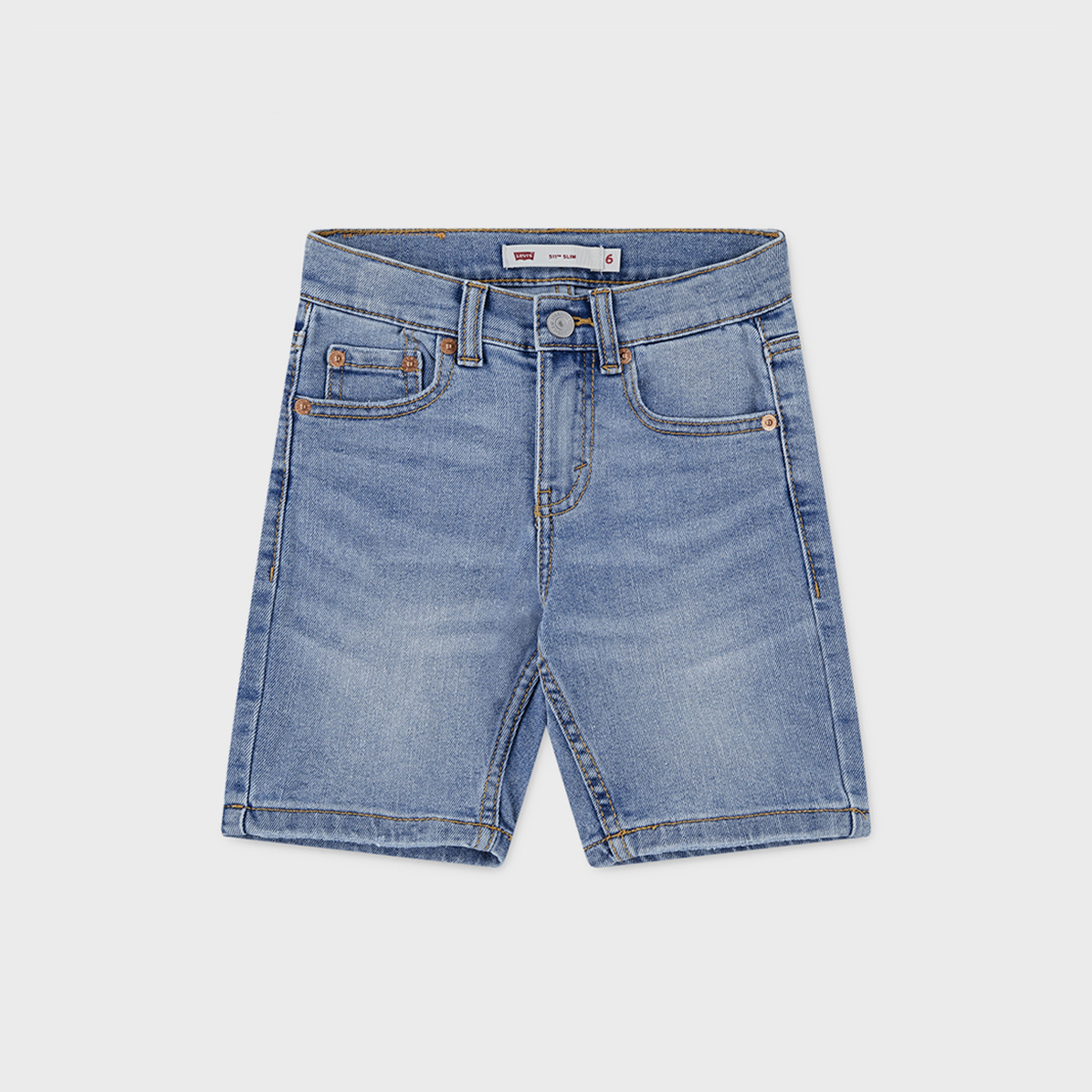 شورت دنيم سادة من ليفايس-boys-clothing-bottoms-shorts-image-1
