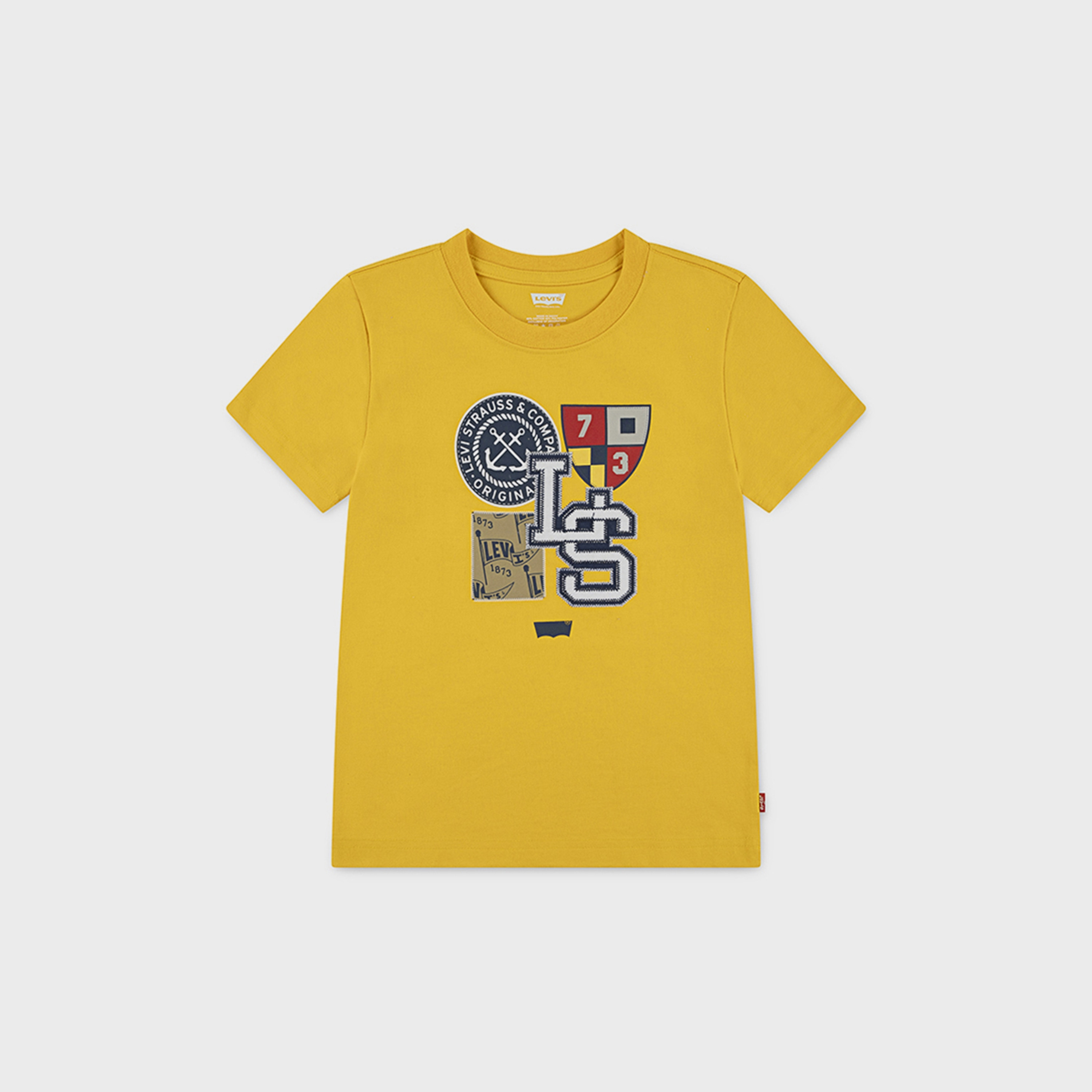 تي شيرت باكمام قصيرة مطبوع من ليفايس-boys-clothing-tshirtsandpolos-image-1