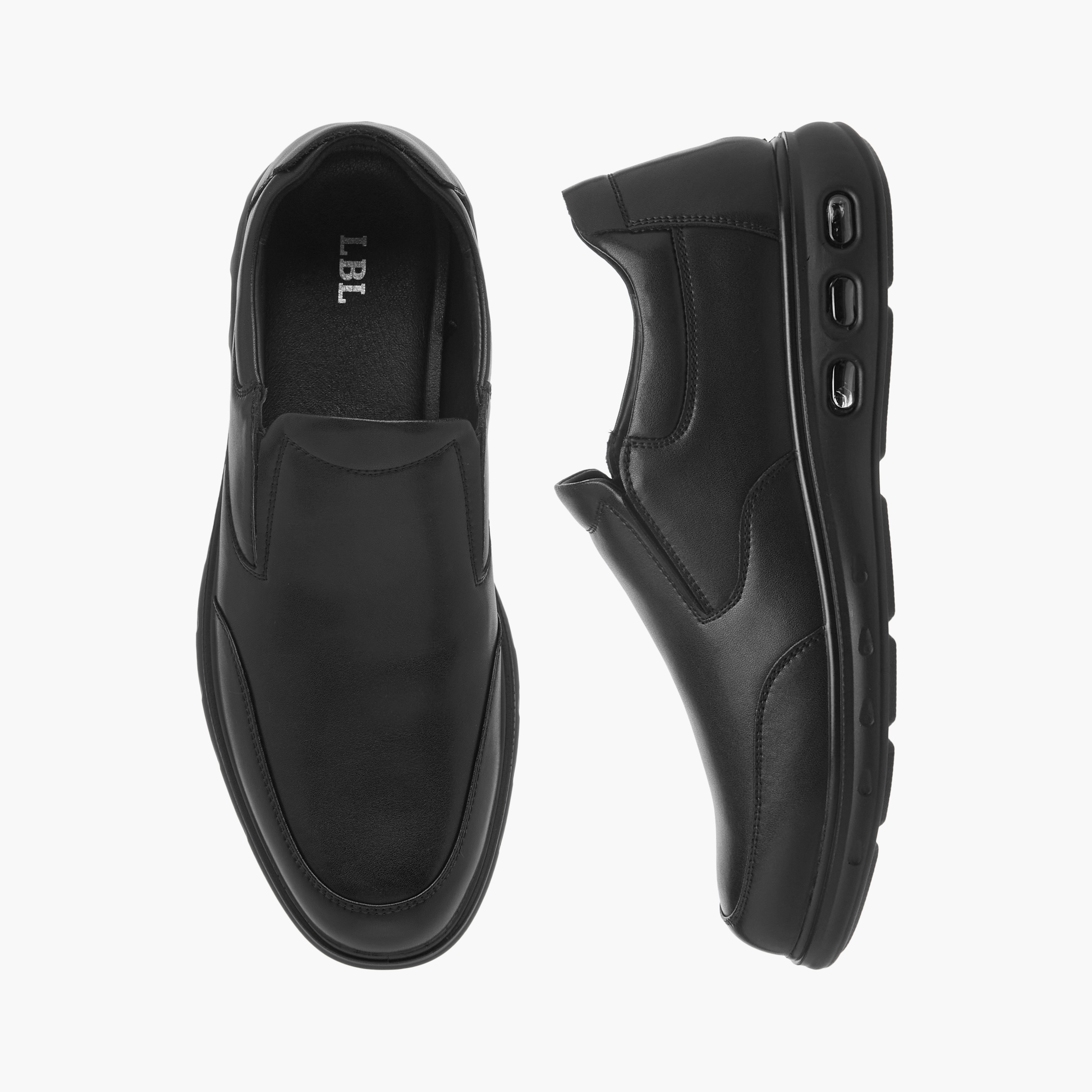 LBL by Shoexpress Solid Slip-On Loafers-men-shoes-loafersandmoccasins-image-1