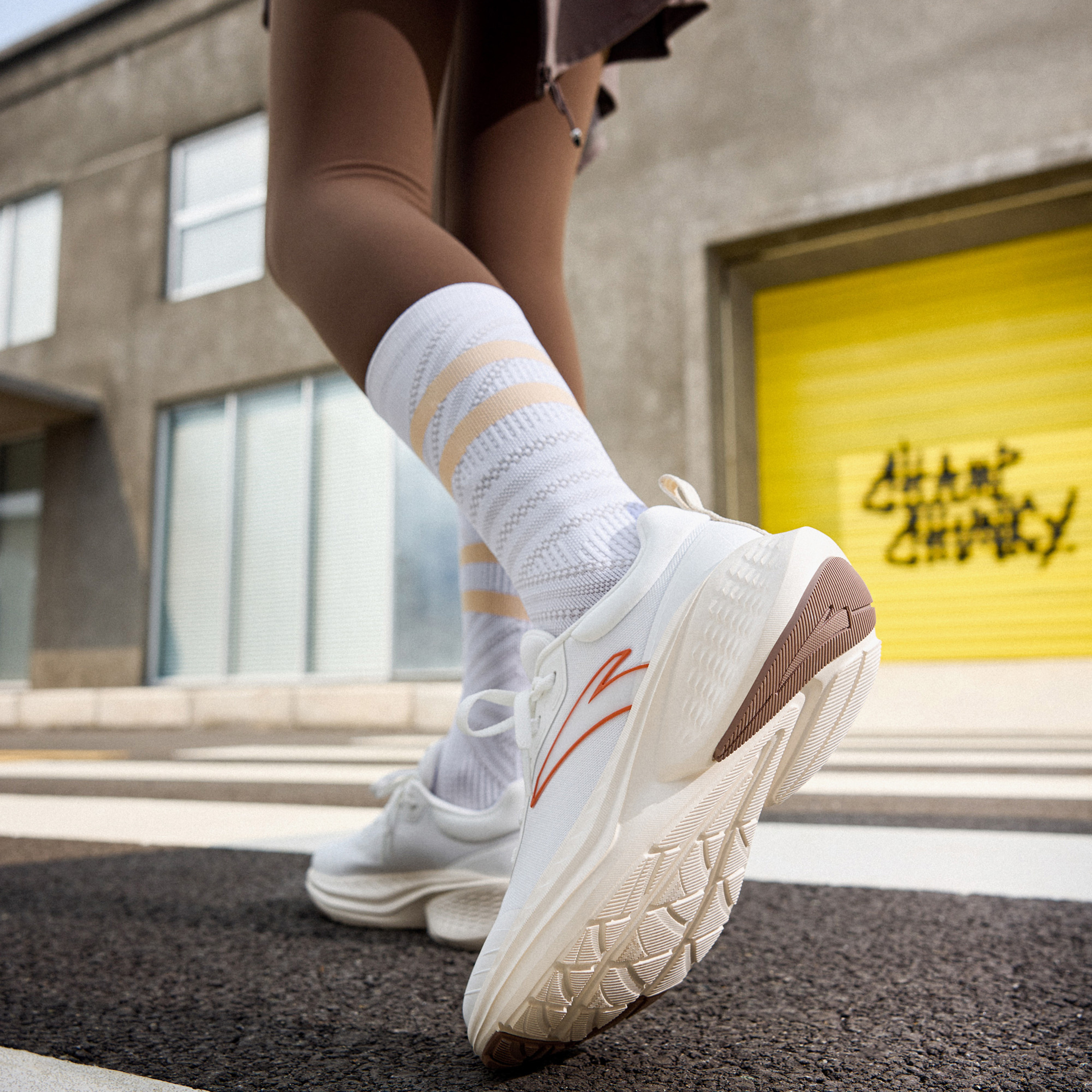 ANTA Women Lace-Up Ankle Sneakers - STAR CLOUD-sports-women-shoes-image-7