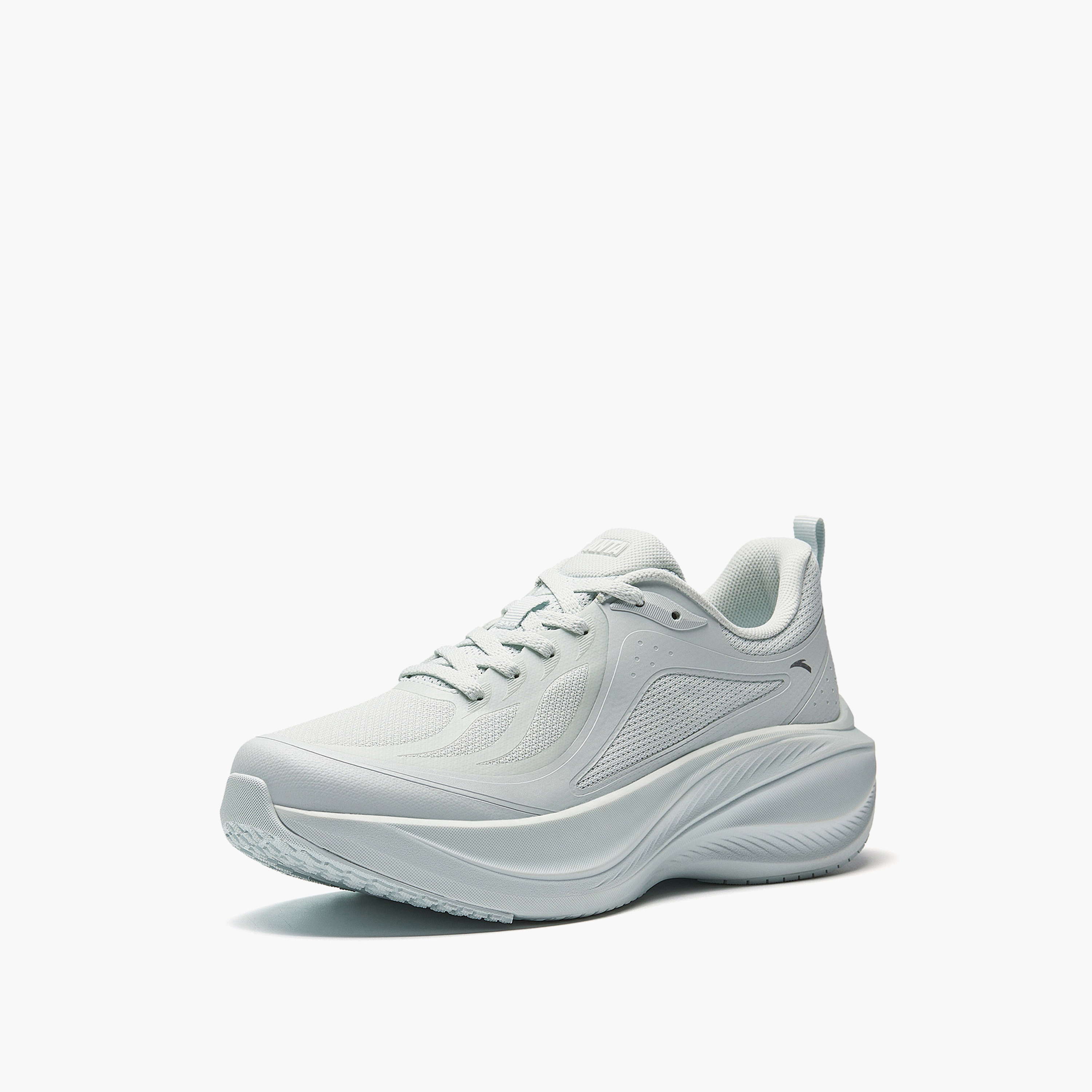 ANTA Women Lace-Up Ankle Sneakers - LEAF-sports-women-shoes-image-1
