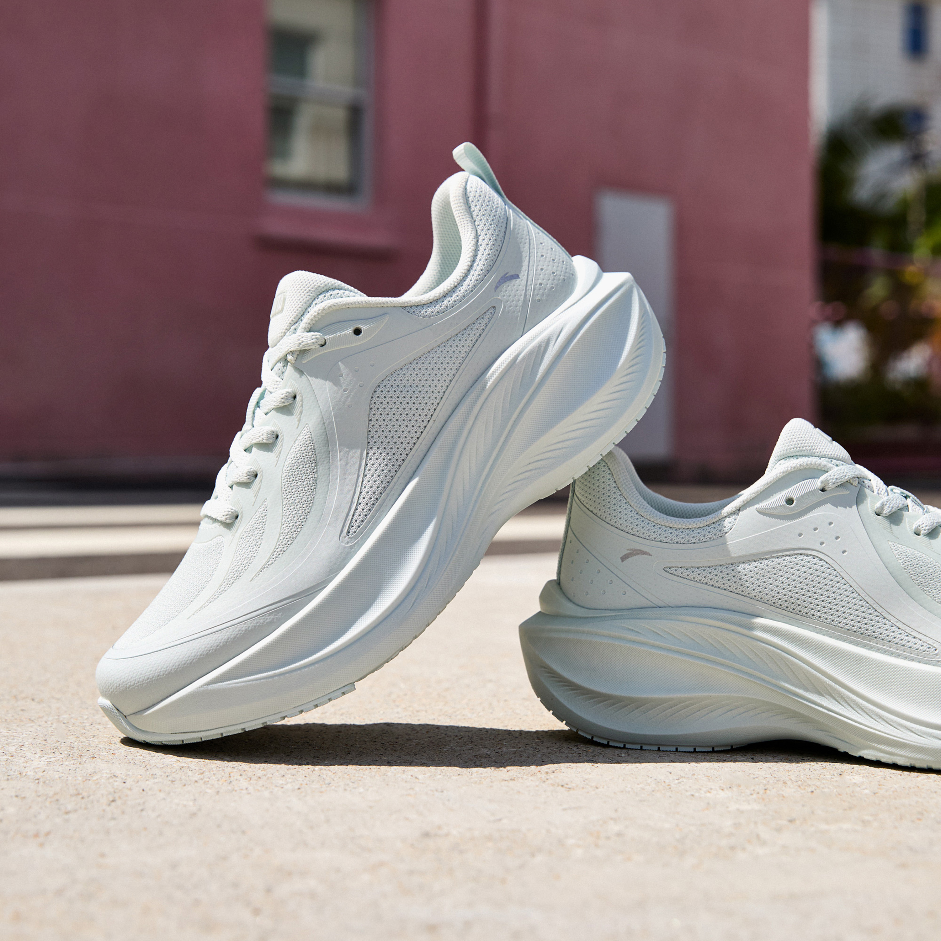 ANTA Women Lace-Up Ankle Sneakers - LEAF-sports-women-shoes-image-4